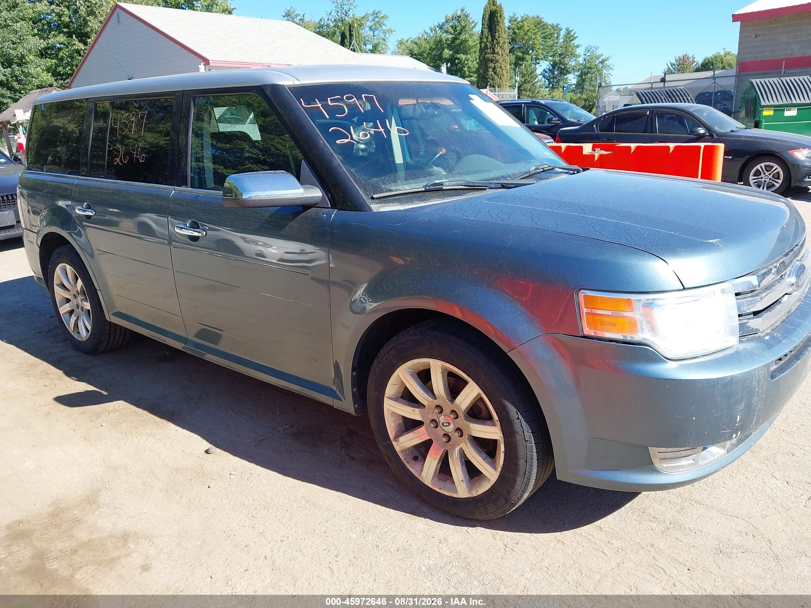 2010 Ford Flex Limited Blue vin: 2FMGK5DC1ABA91589