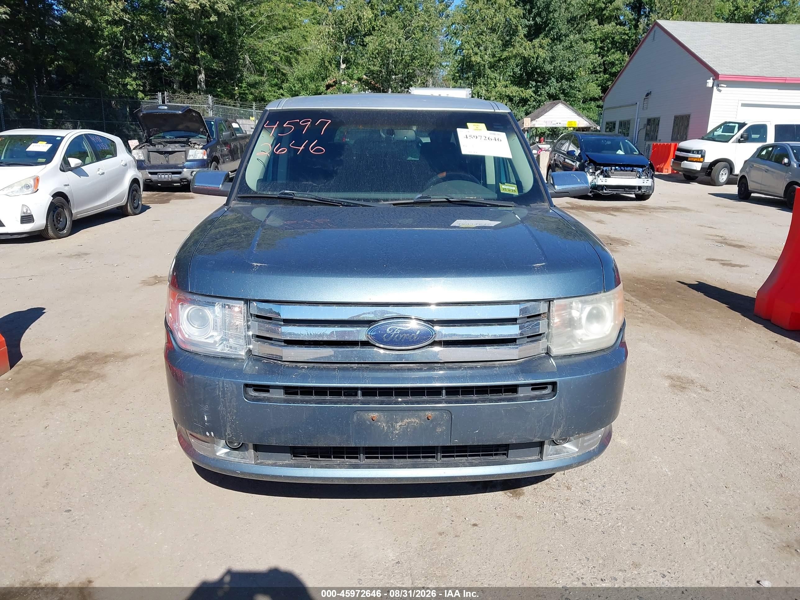 2010 Ford Flex Limited Blue vin: 2FMGK5DC1ABA91589
