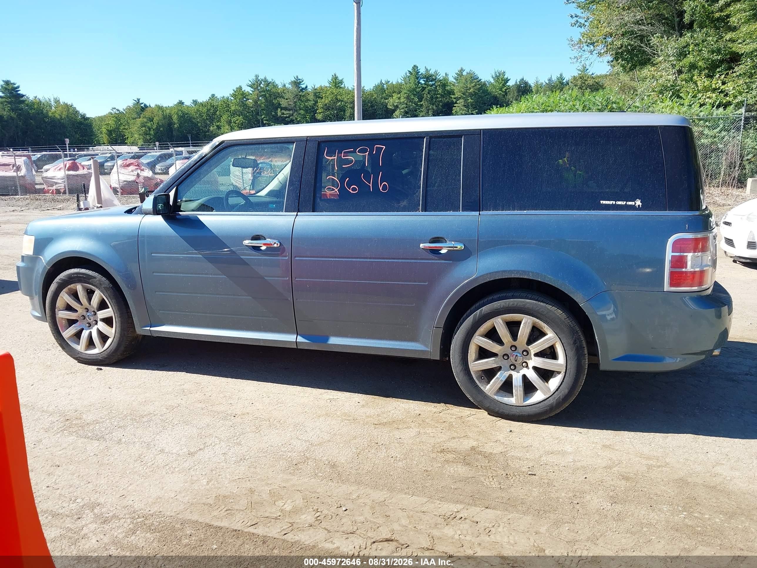 2010 Ford Flex Limited Blue vin: 2FMGK5DC1ABA91589