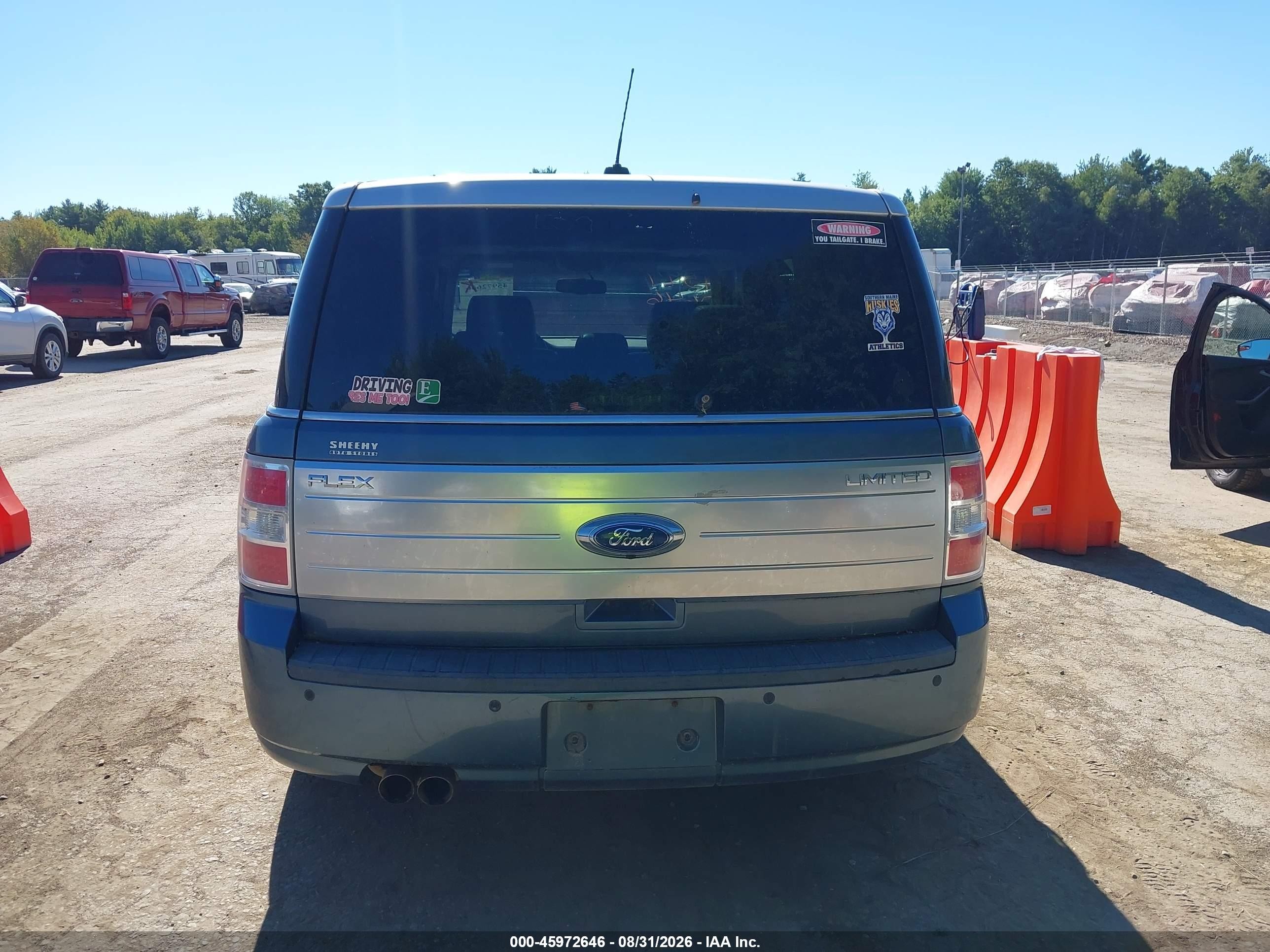 2010 Ford Flex Limited Blue vin: 2FMGK5DC1ABA91589
