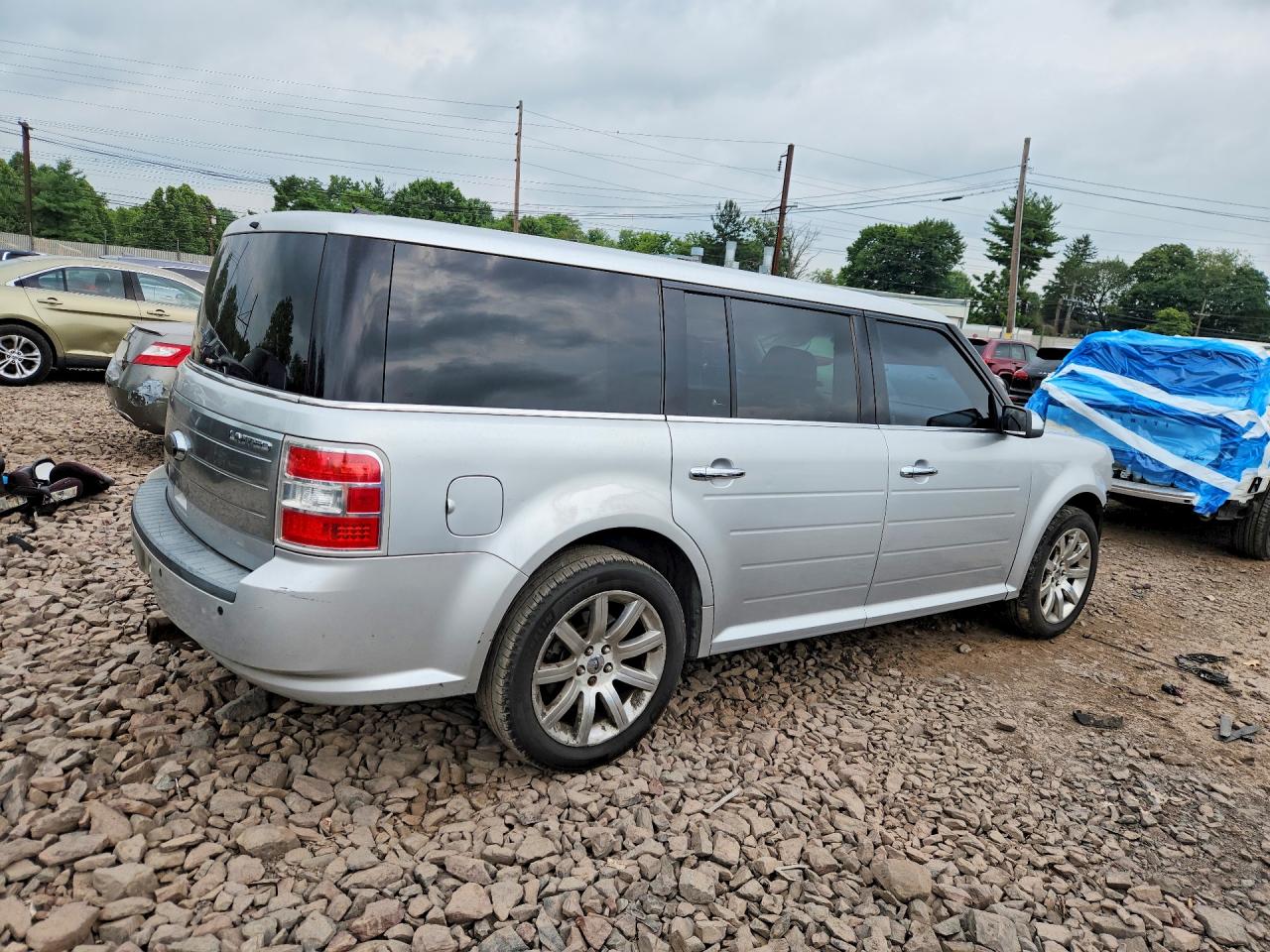 2011 Ford Flex Limited Silver vin: 2FMGK5DC1BBD05126