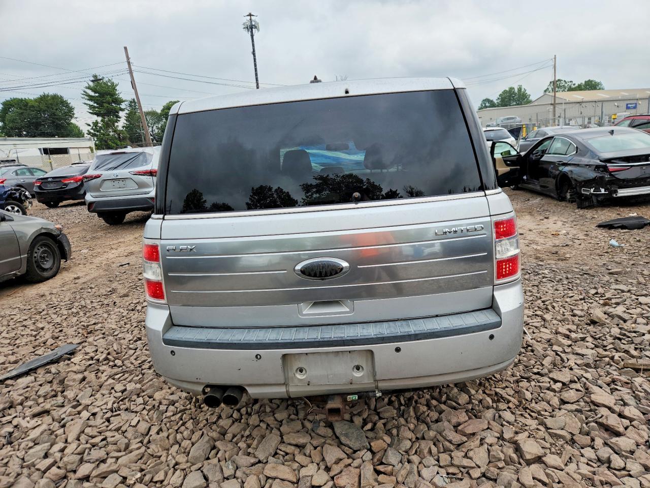 2011 Ford Flex Limited Silver vin: 2FMGK5DC1BBD05126