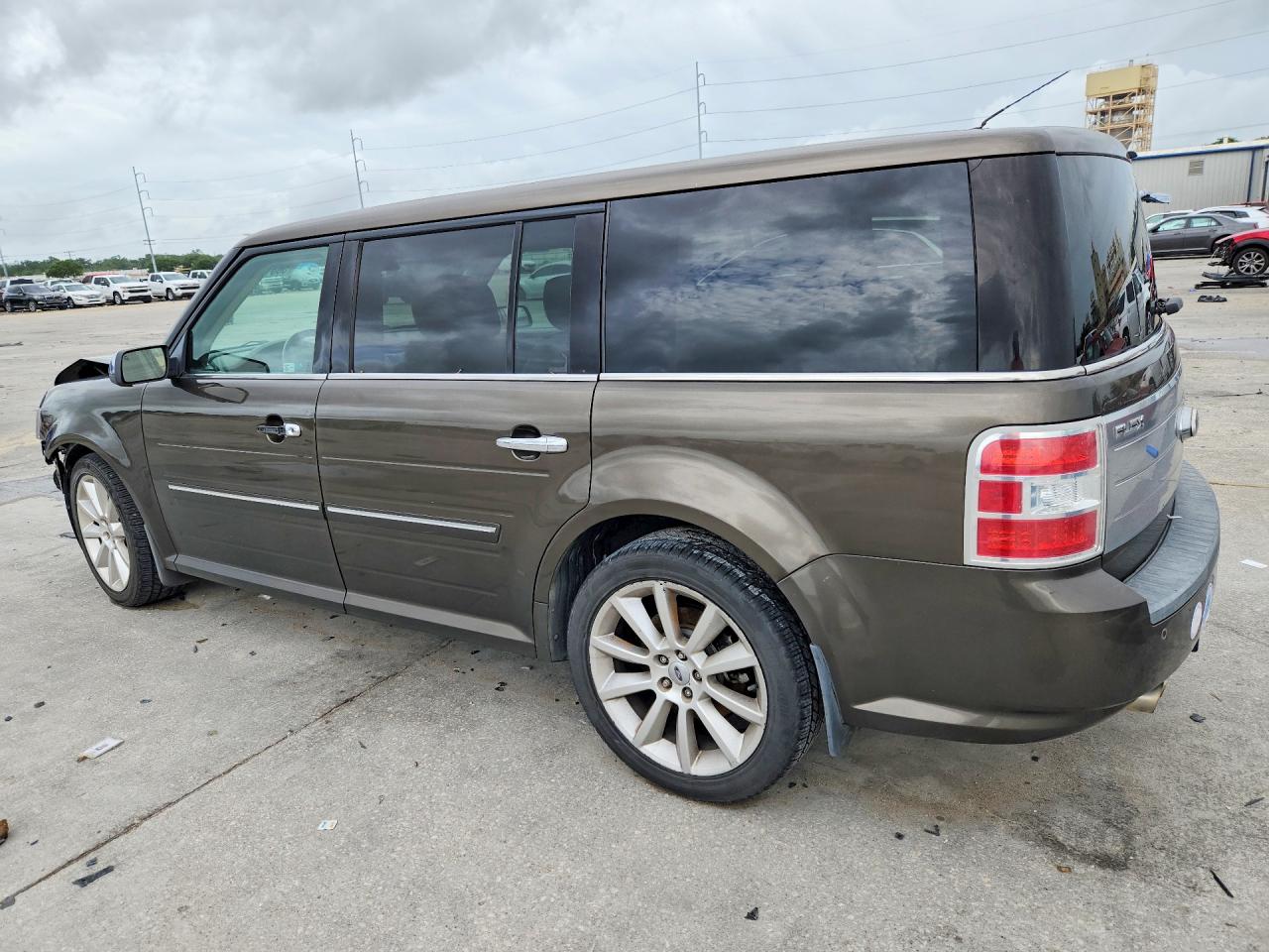 2011 Ford Flex Limited Brown vin: 2FMGK5DC1BBD05529