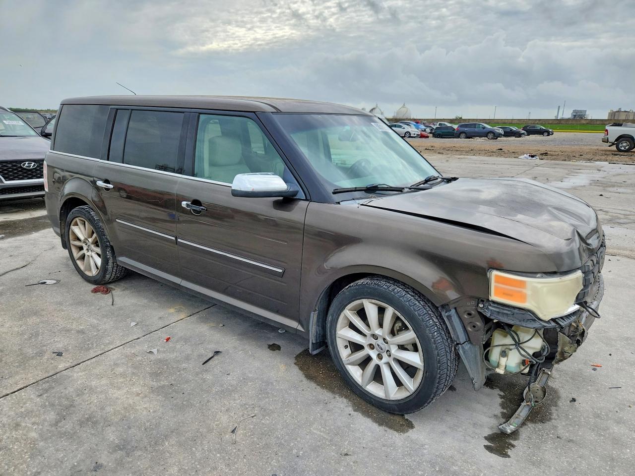 2011 Ford Flex Limited Brown vin: 2FMGK5DC1BBD05529