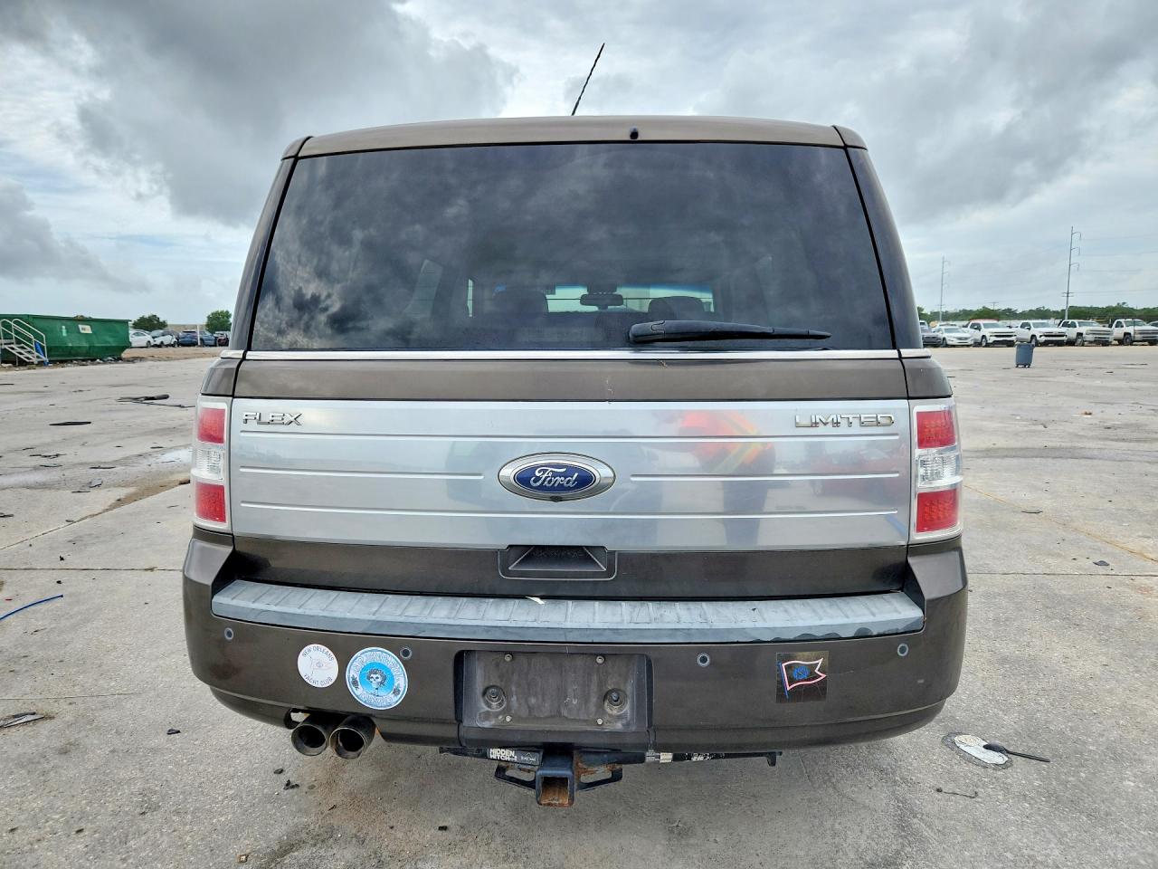2011 Ford Flex Limited Brown vin: 2FMGK5DC1BBD05529