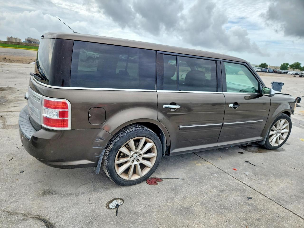 2011 Ford Flex Limited Brown vin: 2FMGK5DC1BBD05529