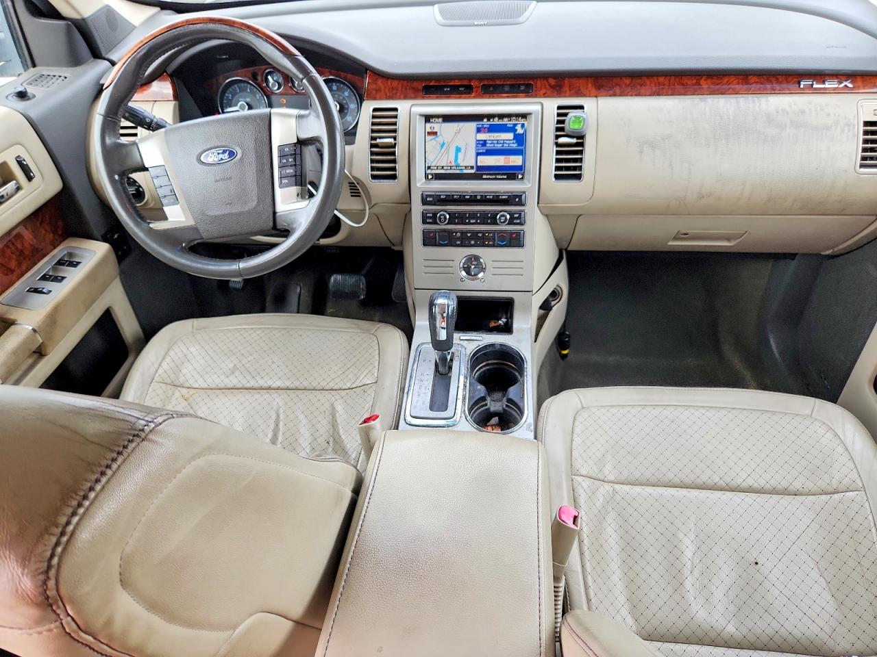2011 Ford Flex Limited Brown vin: 2FMGK5DC1BBD05529