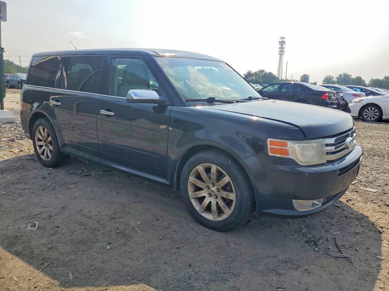 2012 Ford Flex Limited Черный vin: 2FMGK5DC1CBD03409