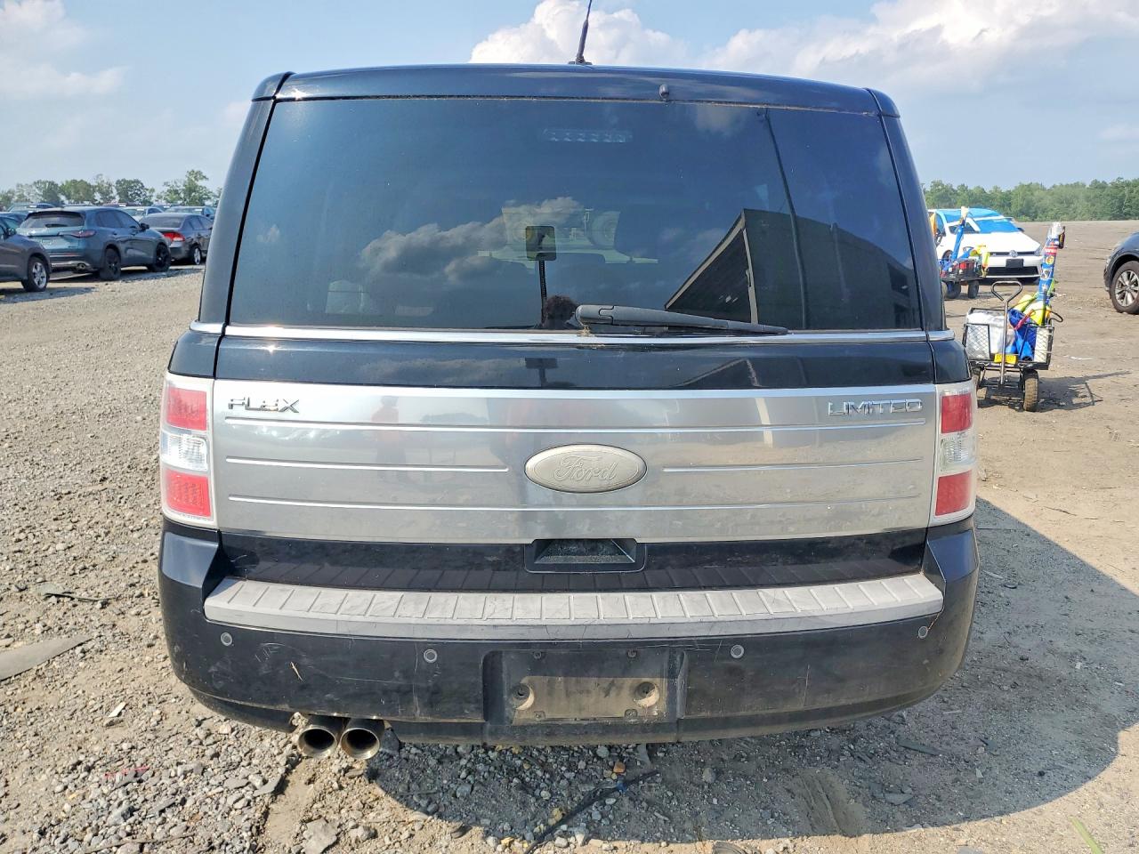 2012 Ford Flex Limited Черный vin: 2FMGK5DC1CBD03409