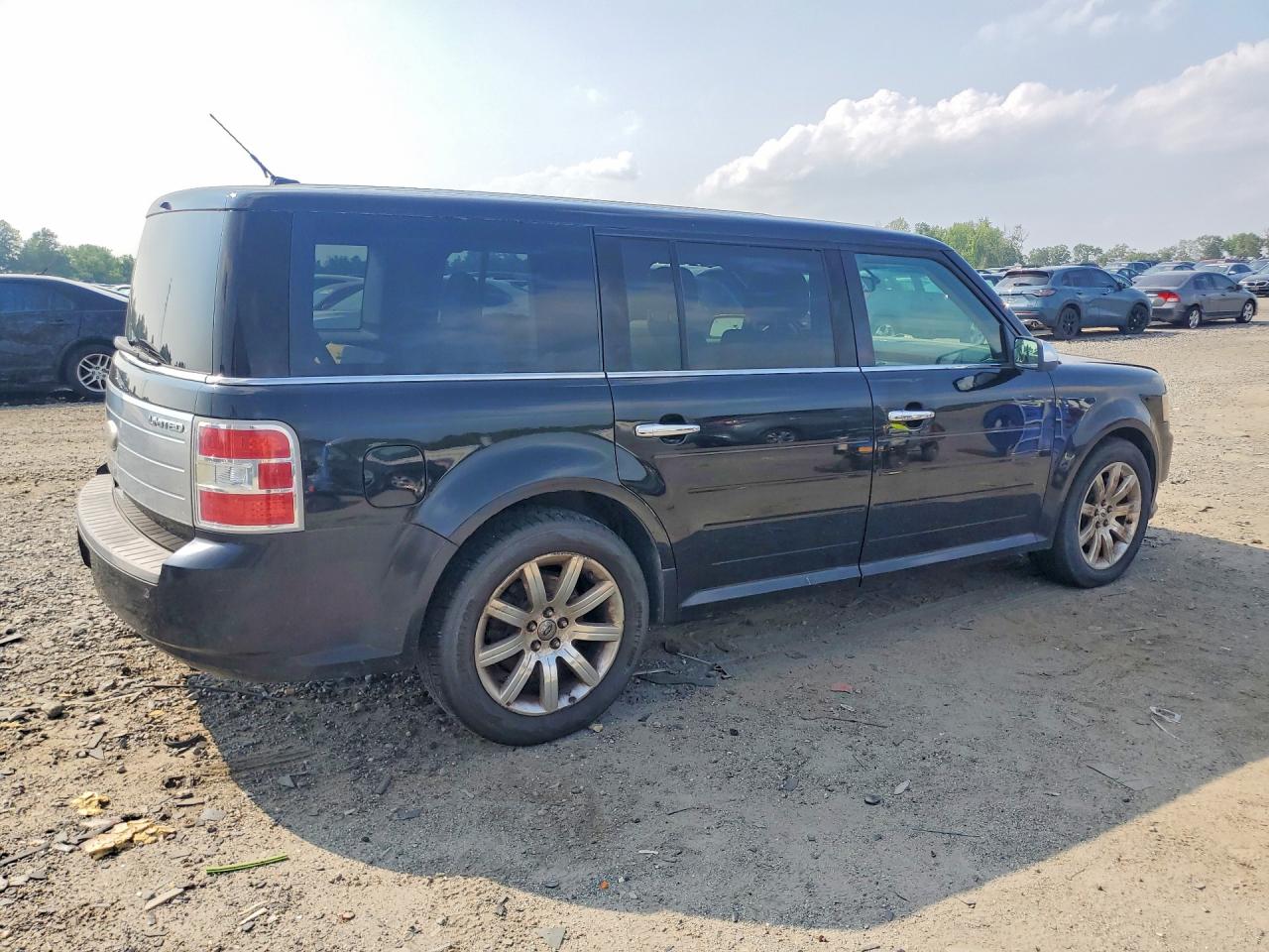 2012 Ford Flex Limited Черный vin: 2FMGK5DC1CBD03409