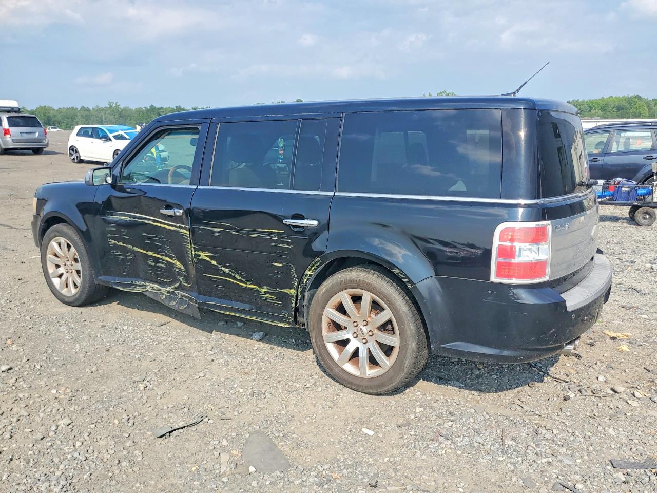 2012 Ford Flex Limited Черный vin: 2FMGK5DC1CBD03409