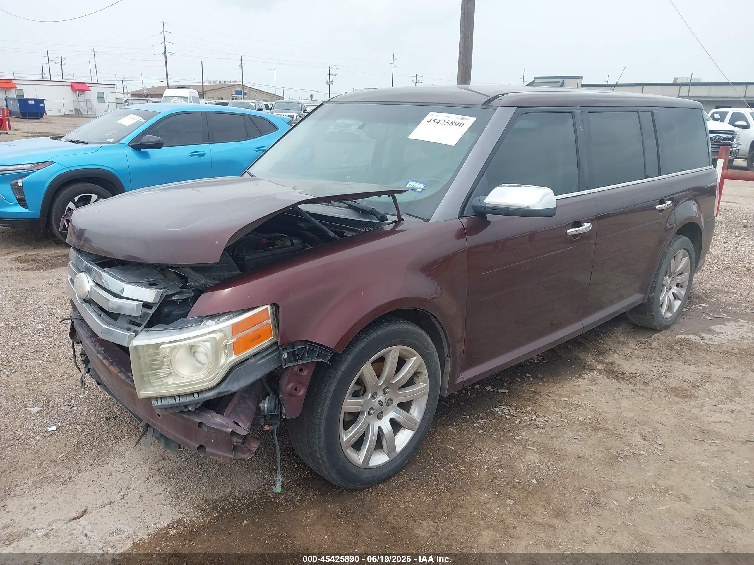 2012 Ford Flex Limited/titanium Темно-бордовый vin: 2FMGK5DC1CBD05211