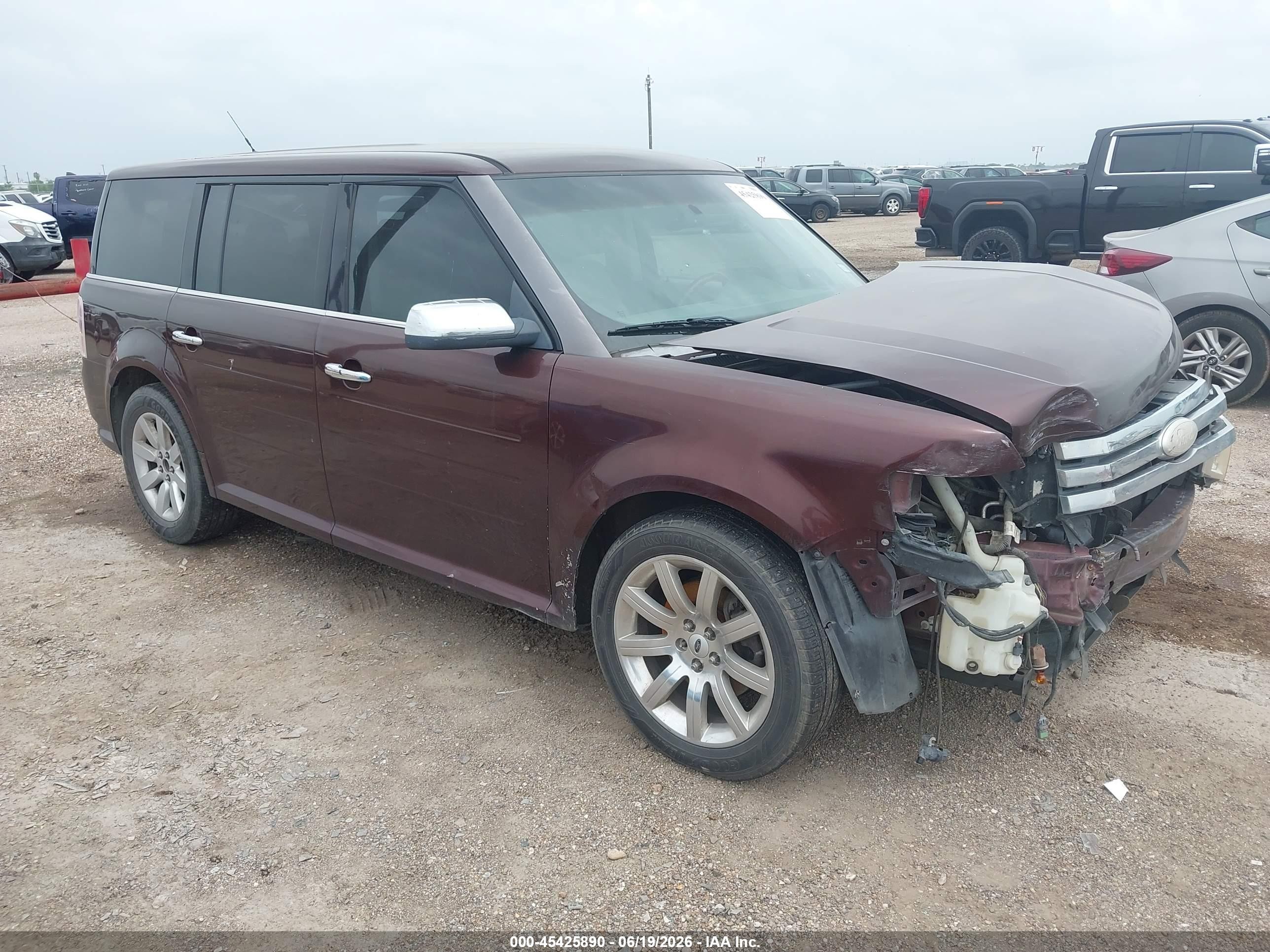 2012 Ford Flex Limited/titanium Maroon vin: 2FMGK5DC1CBD05211