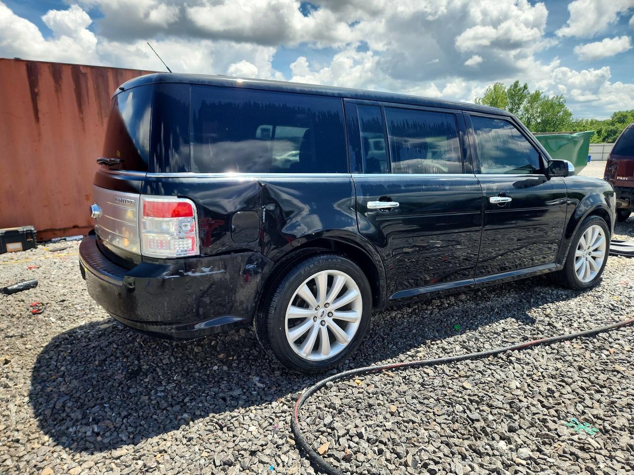 2012 Ford Flex Limited Black vin: 2FMGK5DC1CBD14345