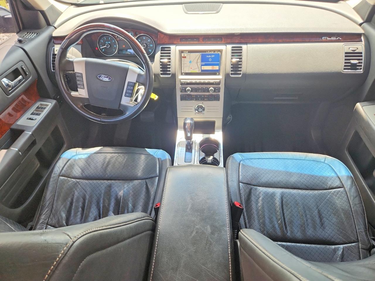 2012 Ford Flex Limited Black vin: 2FMGK5DC1CBD14345