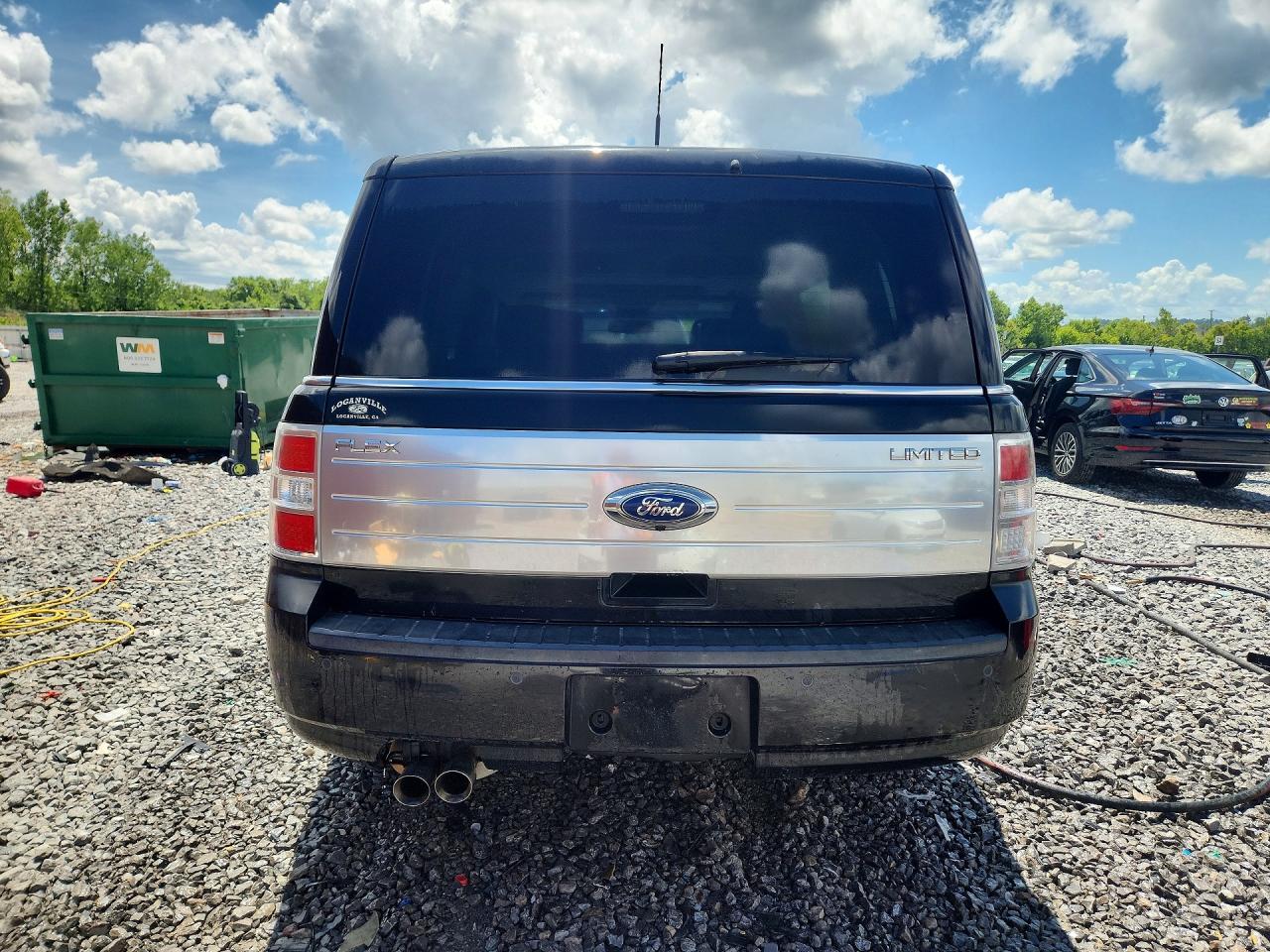 2012 Ford Flex Limited Black vin: 2FMGK5DC1CBD14345