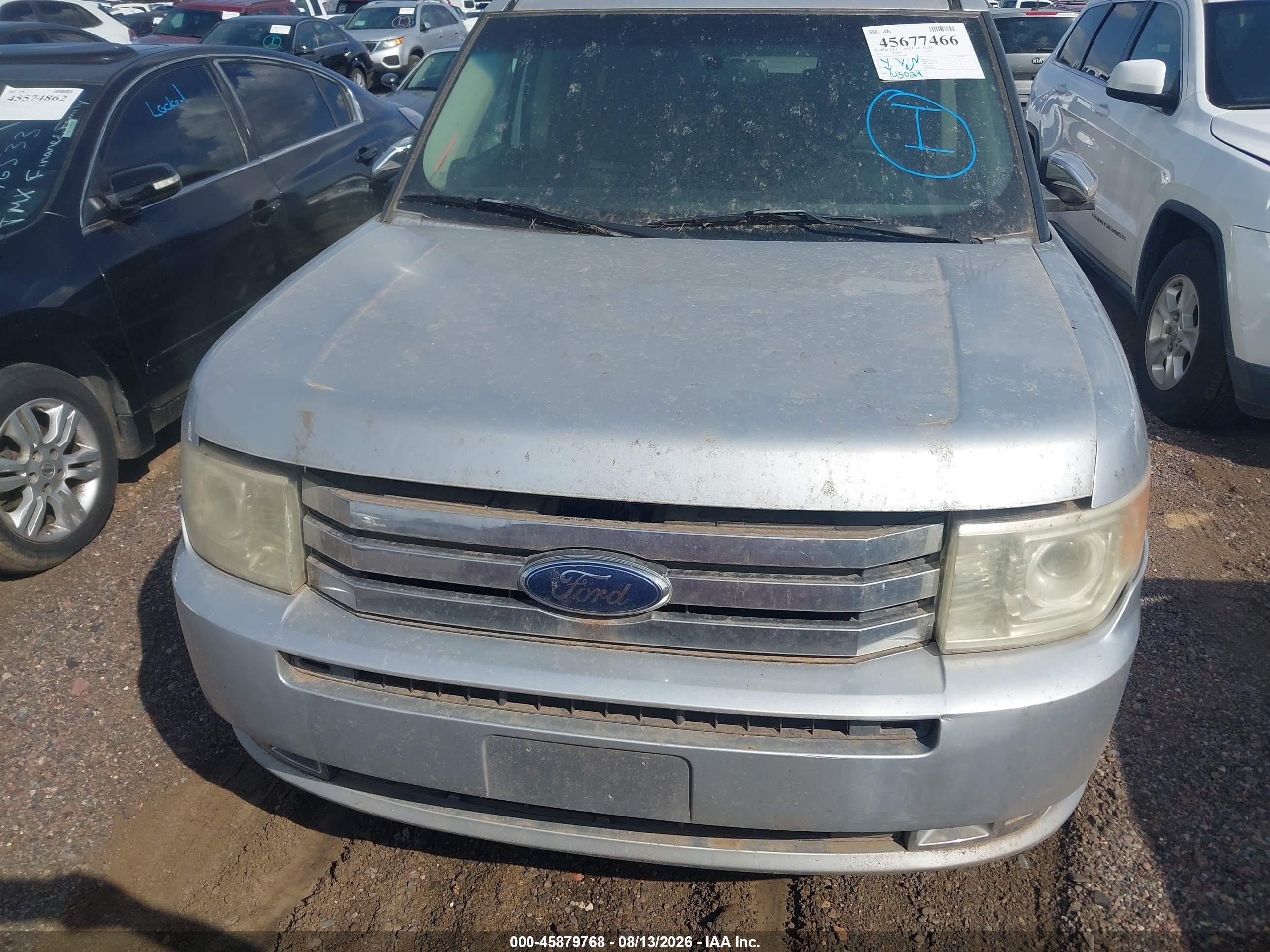 2010 Ford Flex Limited Серебряный vin: 2FMGK5DC2ABA42949