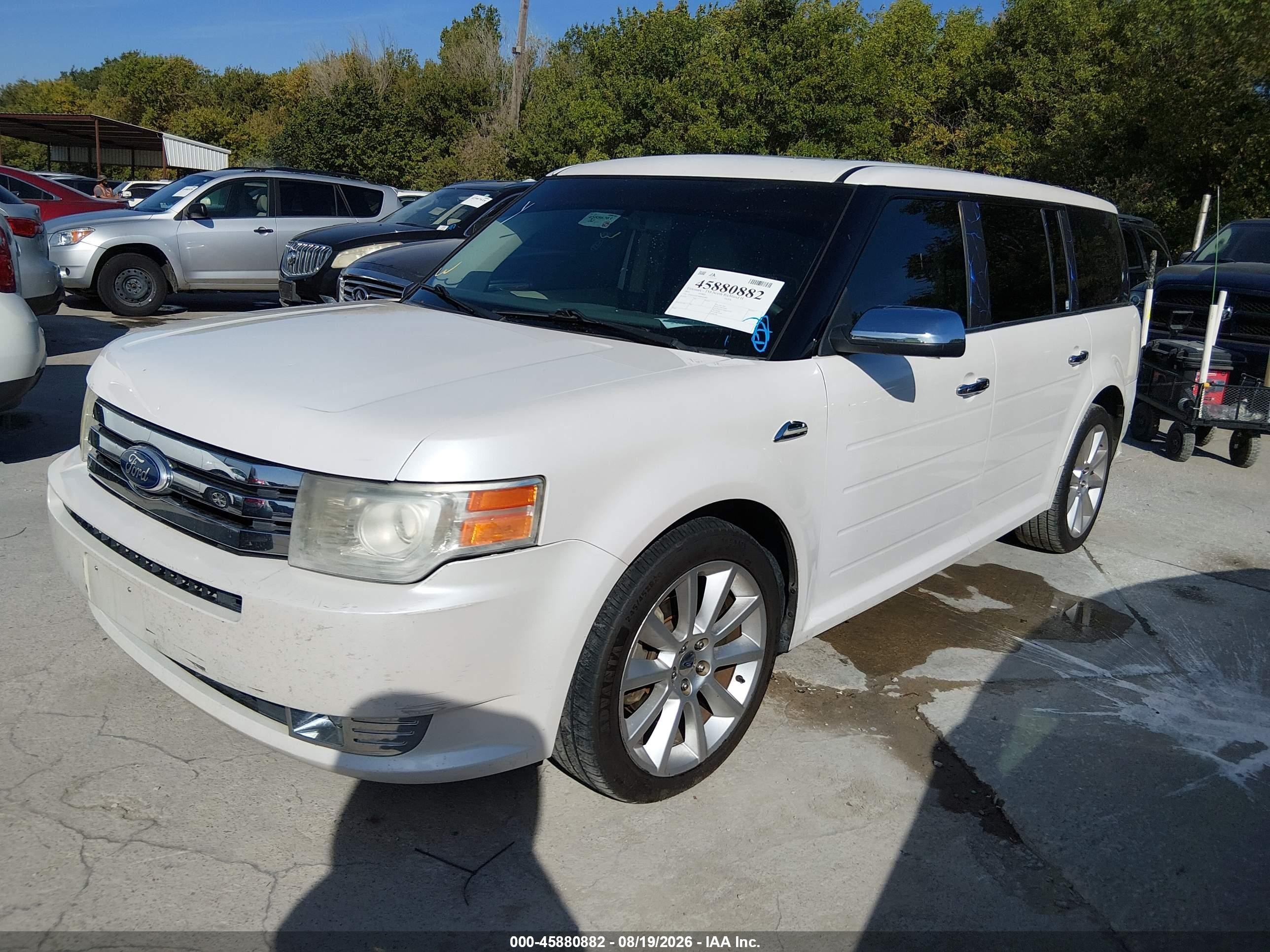 2011 Ford Flex Limited Champagne vin: 2FMGK5DC2BBD24980