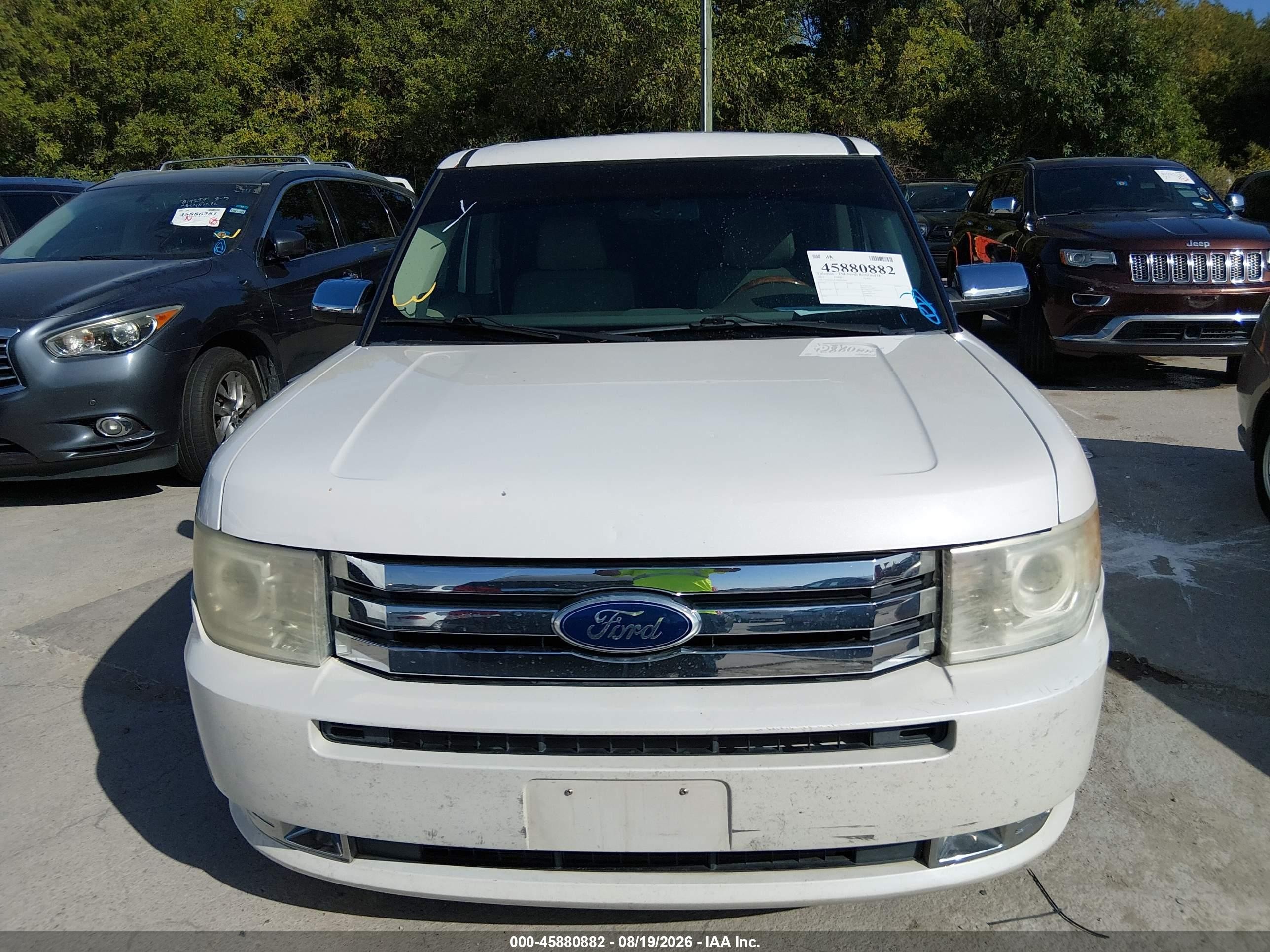 2011 Ford Flex Limited Champagne vin: 2FMGK5DC2BBD24980