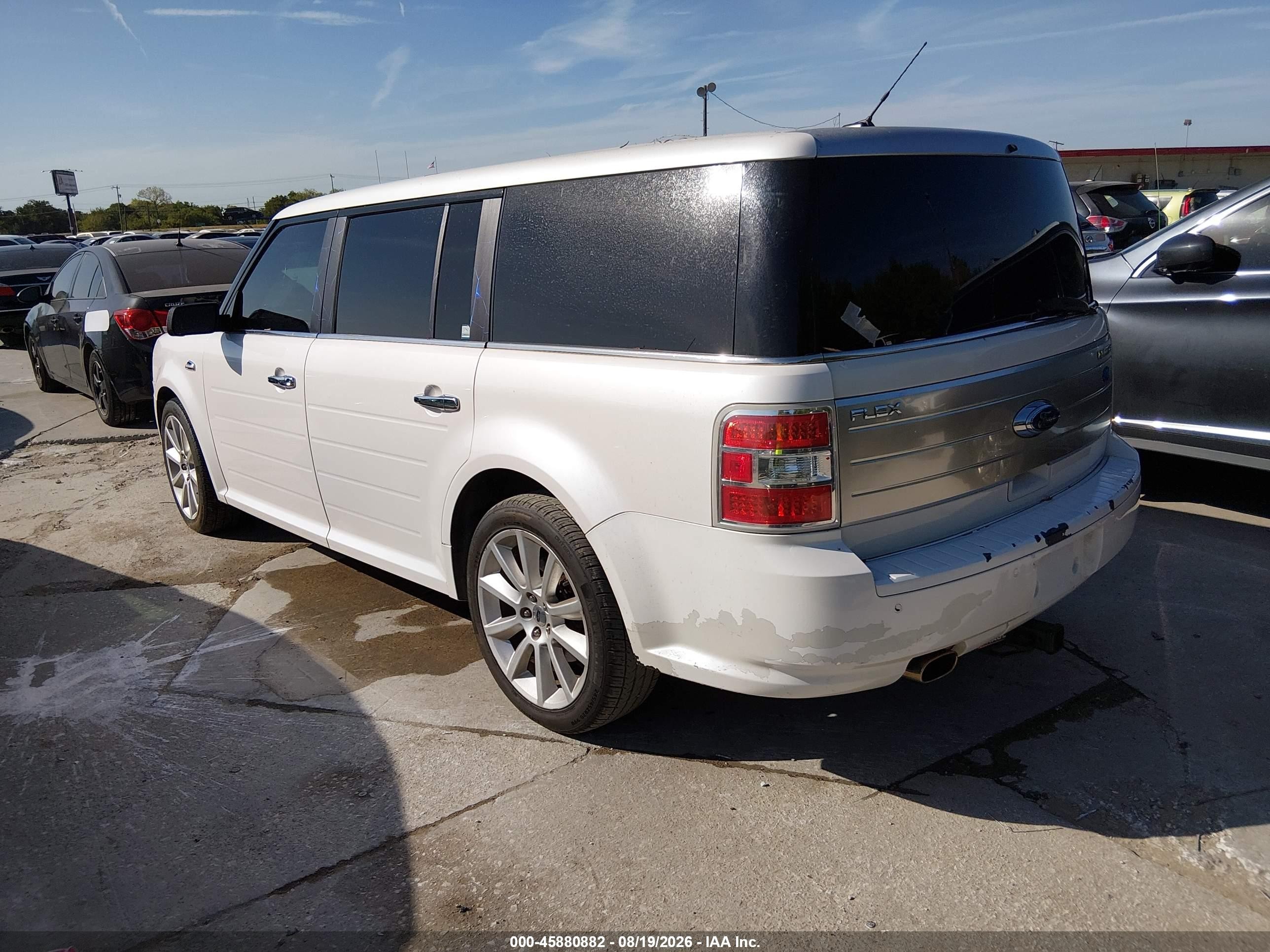 2011 Ford Flex Limited Champagne vin: 2FMGK5DC2BBD24980
