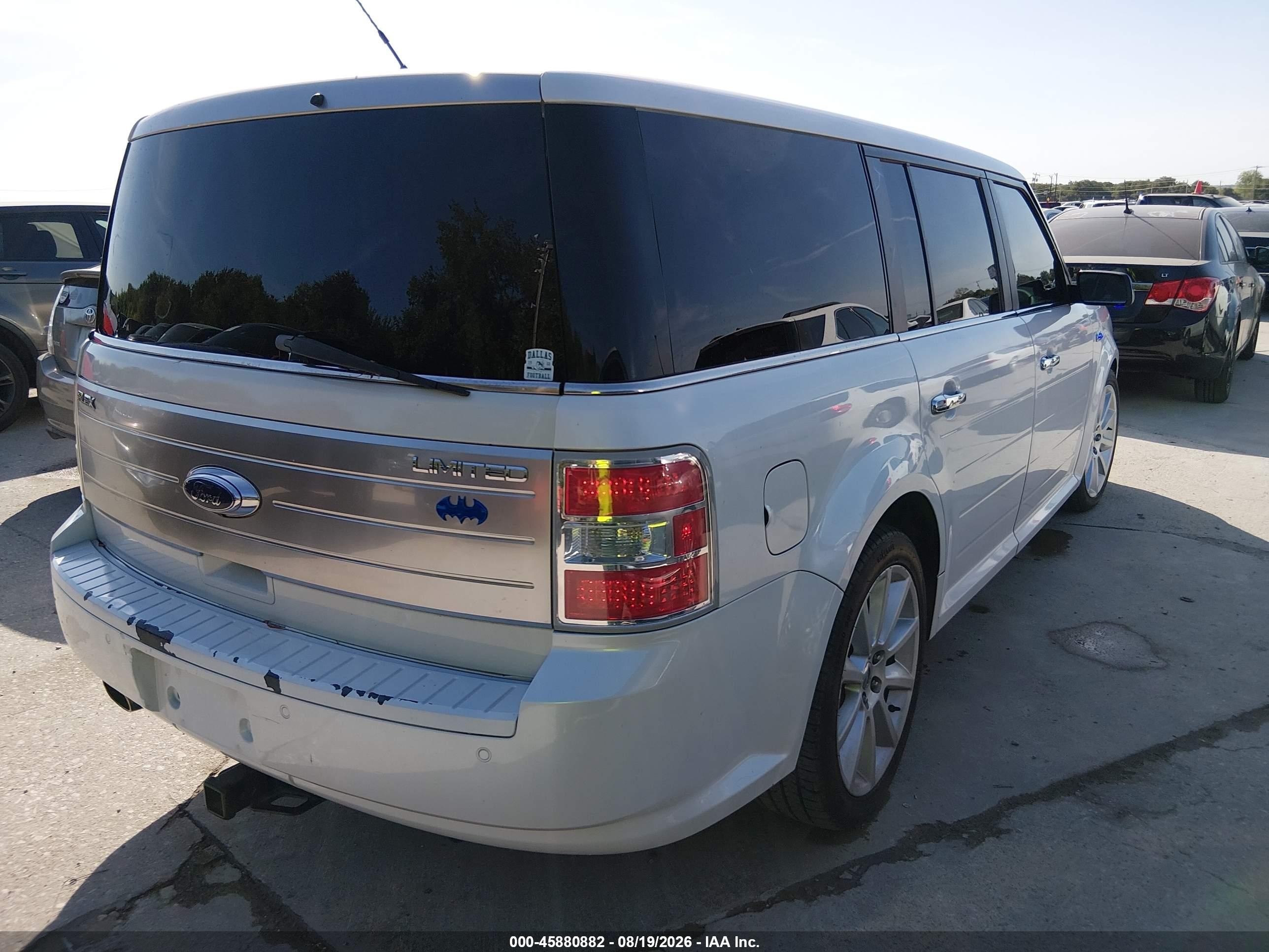 2011 Ford Flex Limited Champagne vin: 2FMGK5DC2BBD24980
