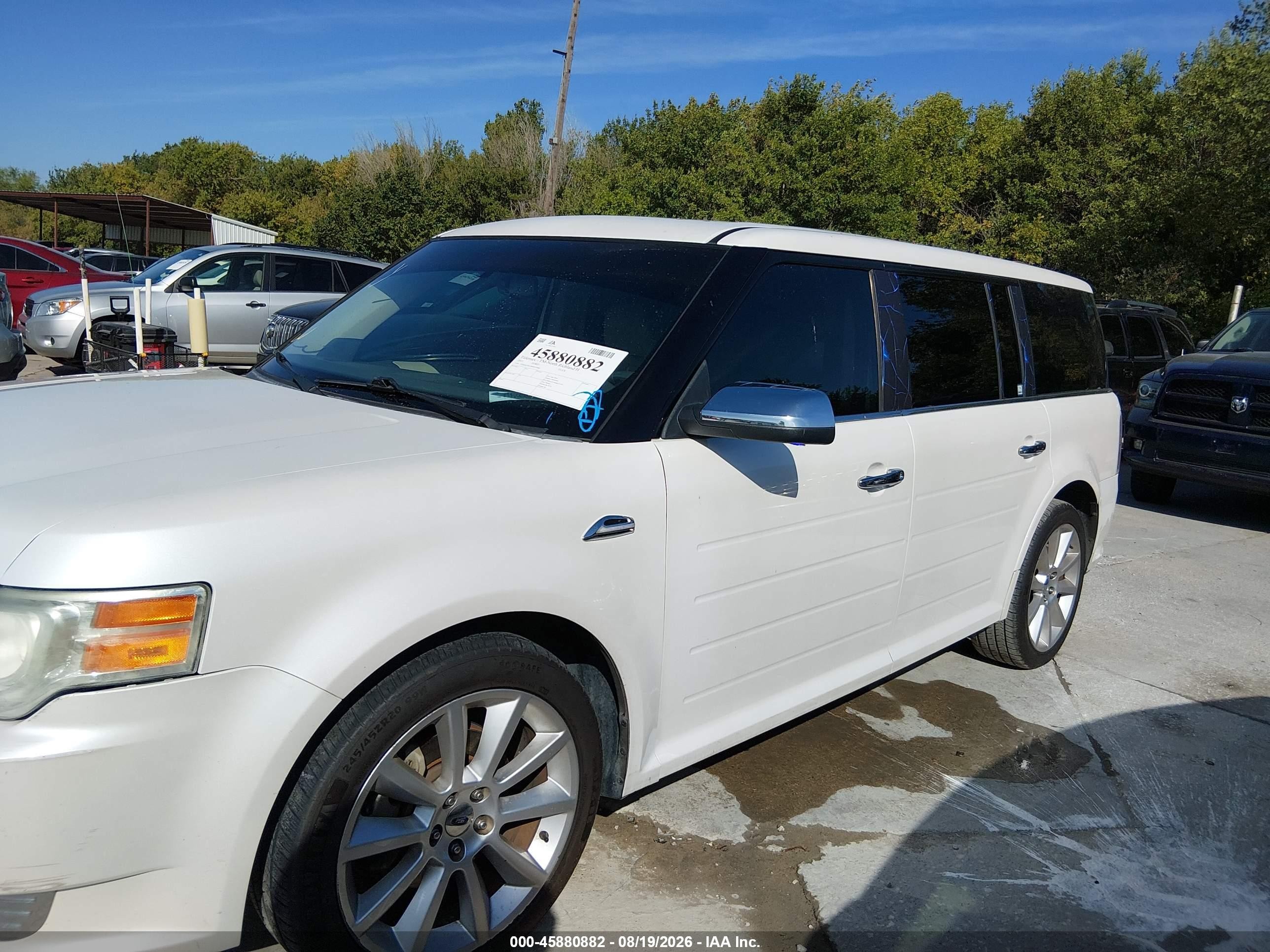 2011 Ford Flex Limited Champagne vin: 2FMGK5DC2BBD24980
