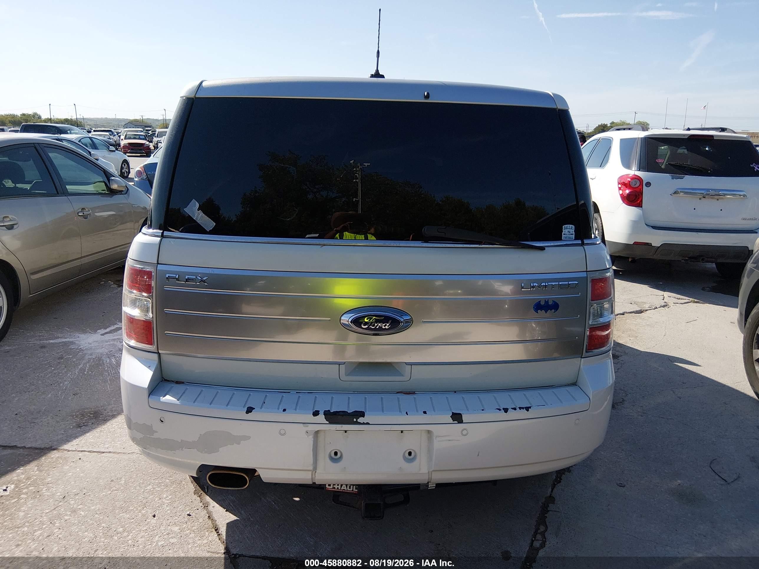 2011 Ford Flex Limited Champagne vin: 2FMGK5DC2BBD24980
