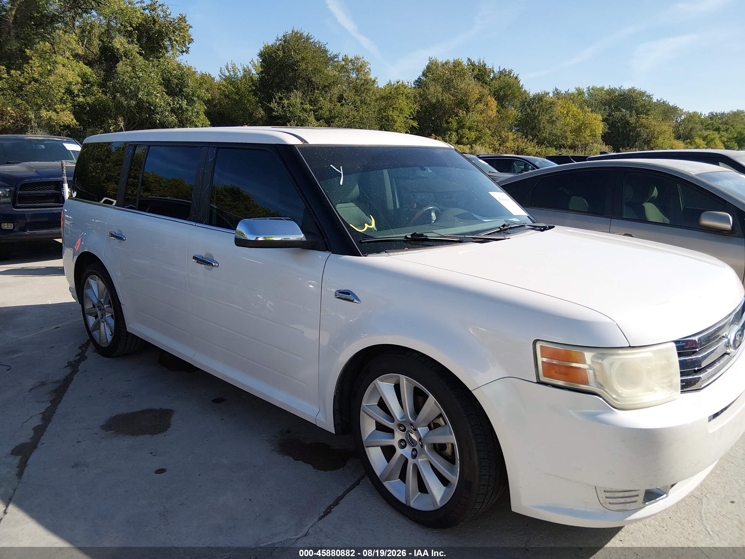 2011 Ford Flex Limited Champagne vin: 2FMGK5DC2BBD24980