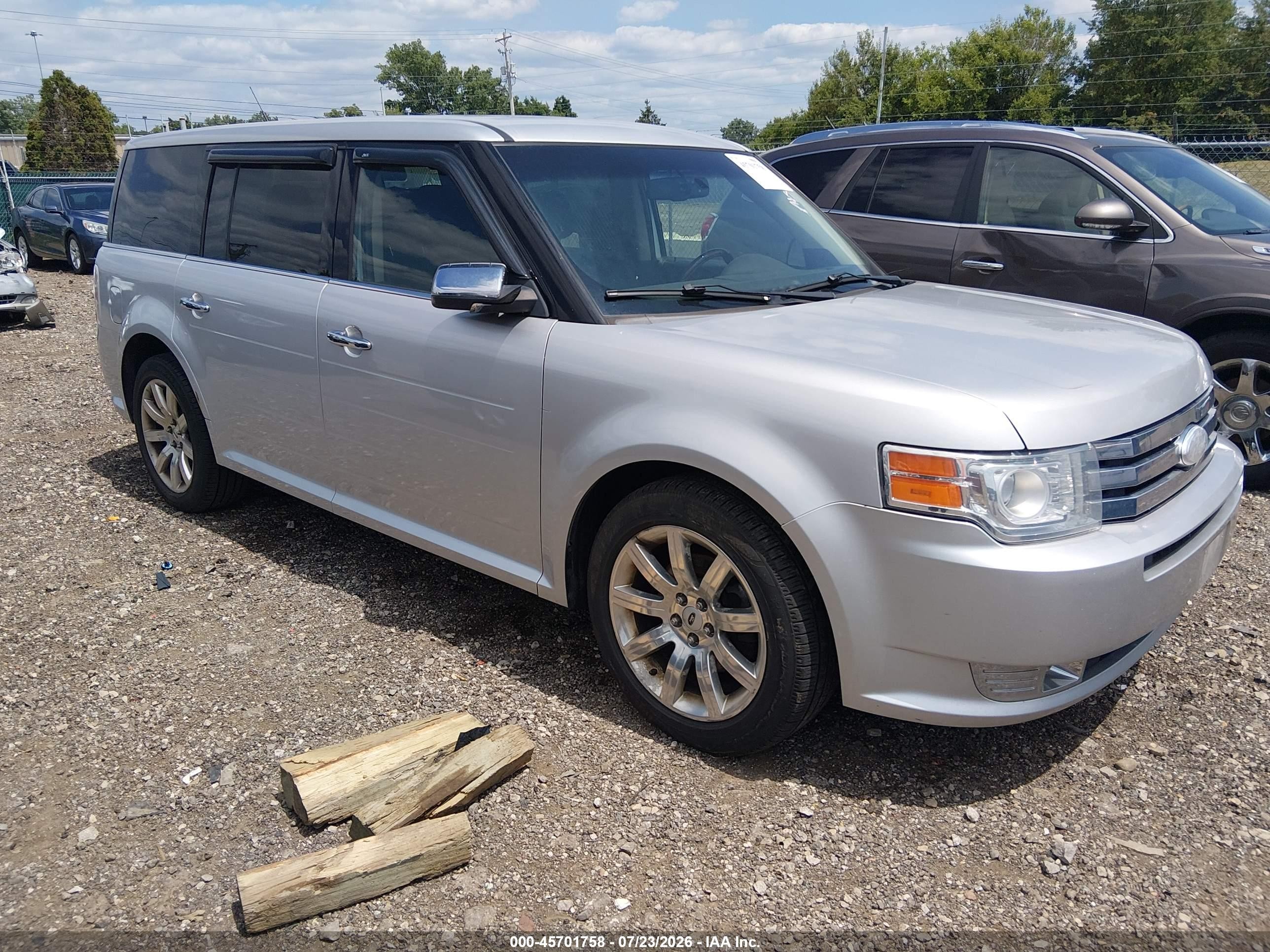 2012 Ford Flex Limited Silver vin: 2FMGK5DC2CBD00941