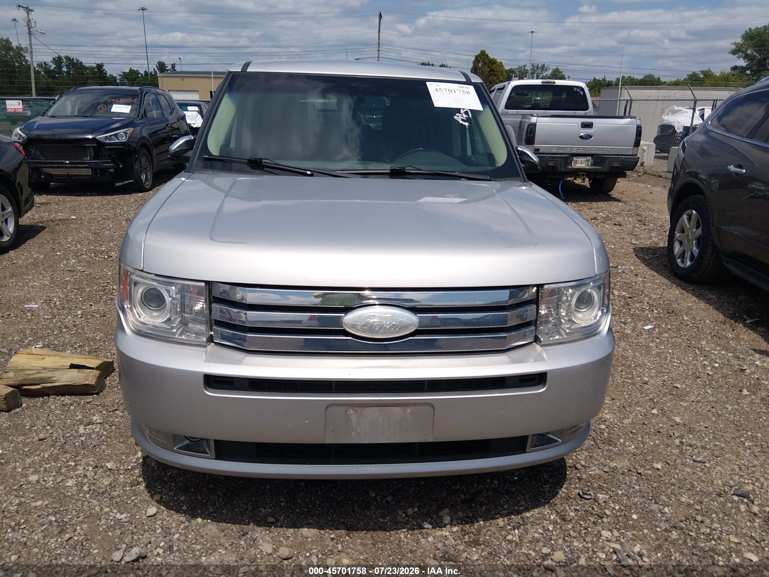 2012 Ford Flex Limited Silver vin: 2FMGK5DC2CBD00941