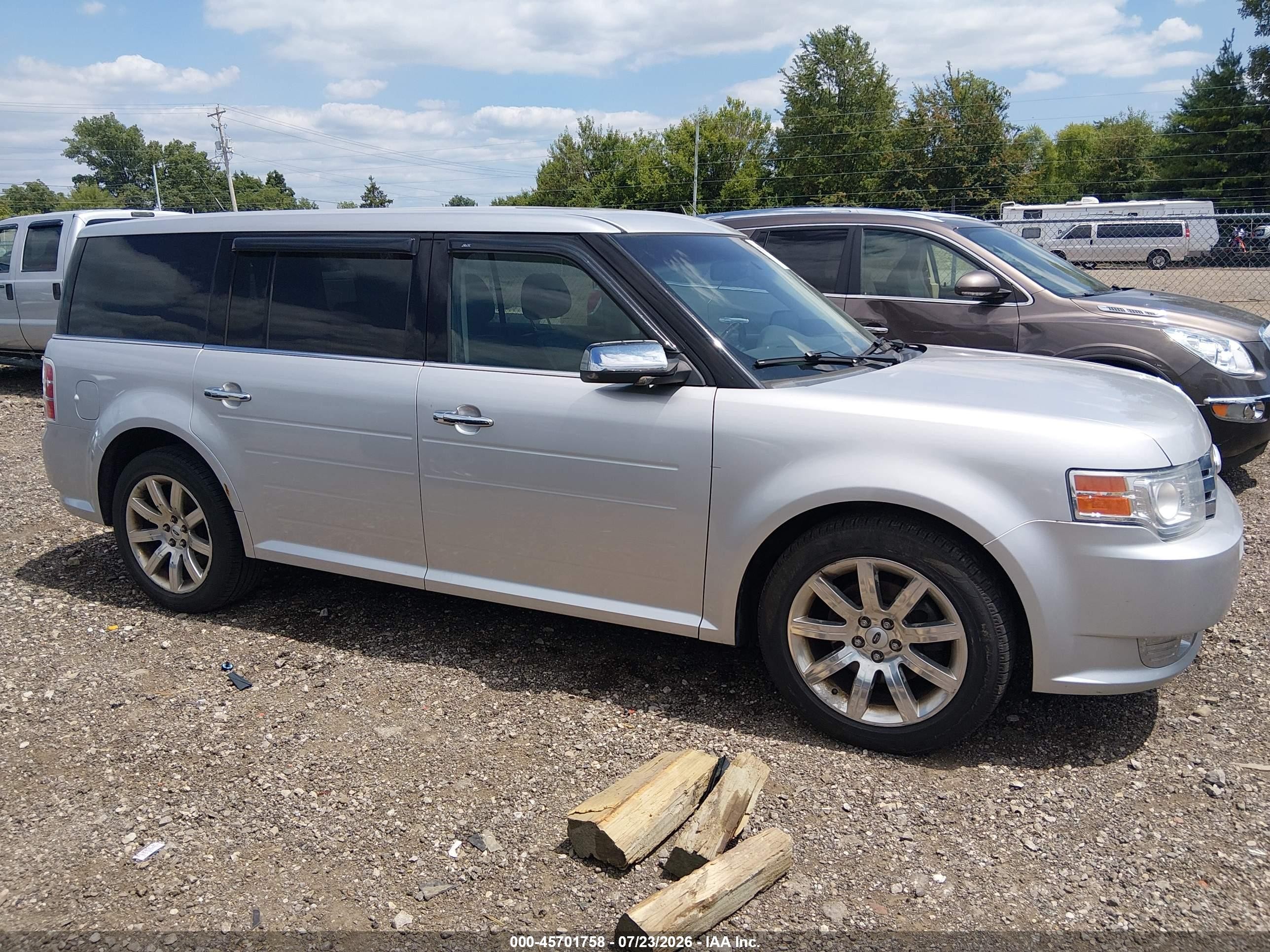2012 Ford Flex Limited Silver vin: 2FMGK5DC2CBD00941