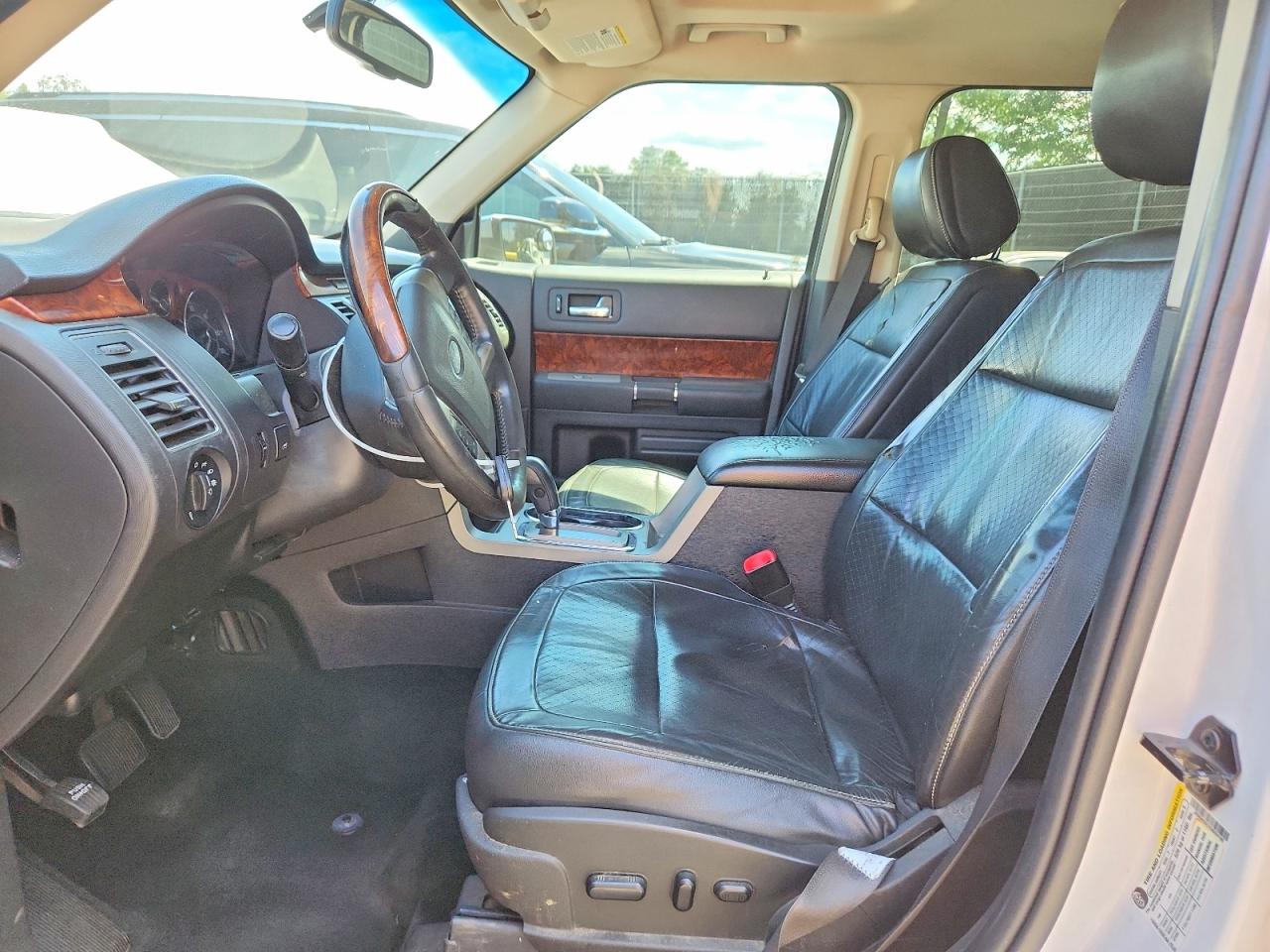 2012 Ford Flex Limited White vin: 2FMGK5DC2CBD04195
