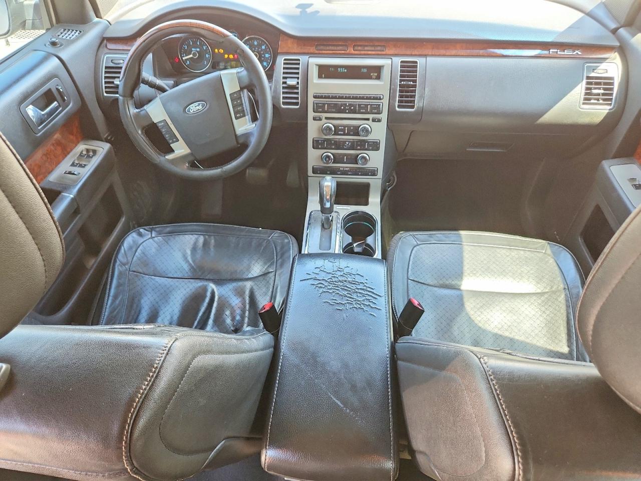 2012 Ford Flex Limited White vin: 2FMGK5DC2CBD04195