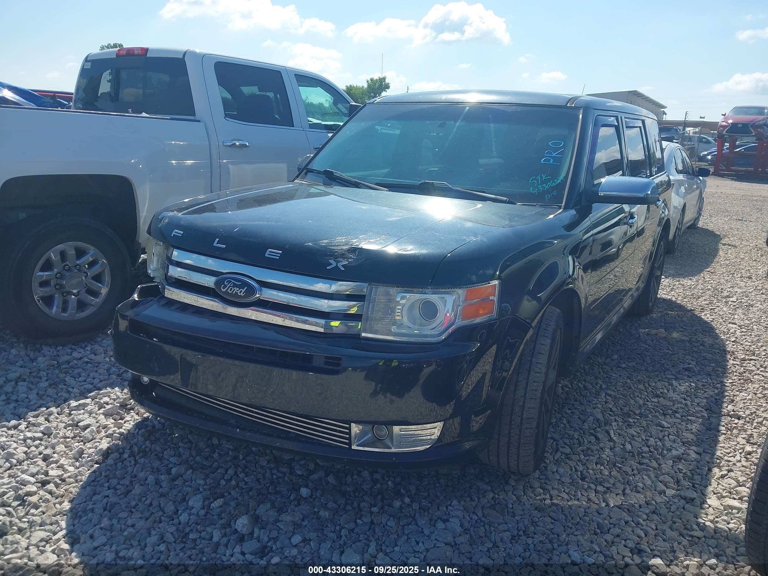 2010 Ford Flex Limited Black vin: 2FMGK5DC3ABA14173