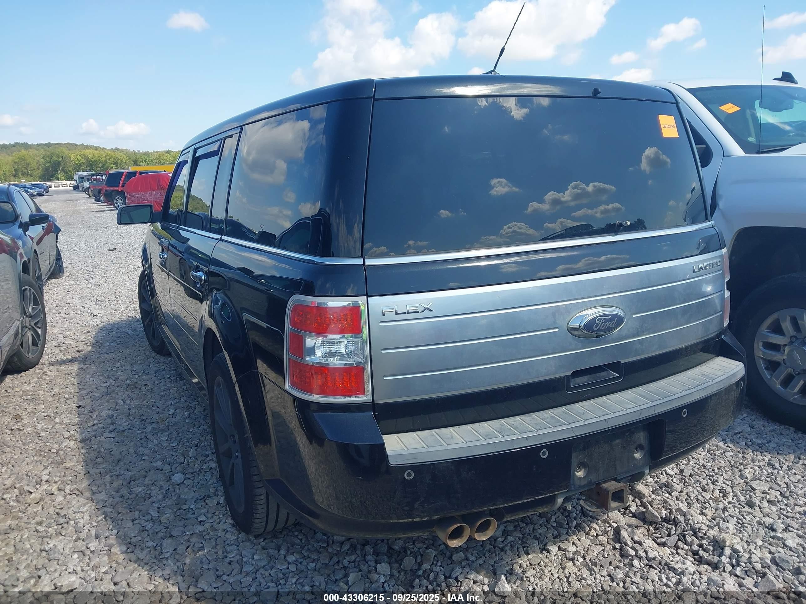 2010 Ford Flex Limited Black vin: 2FMGK5DC3ABA14173