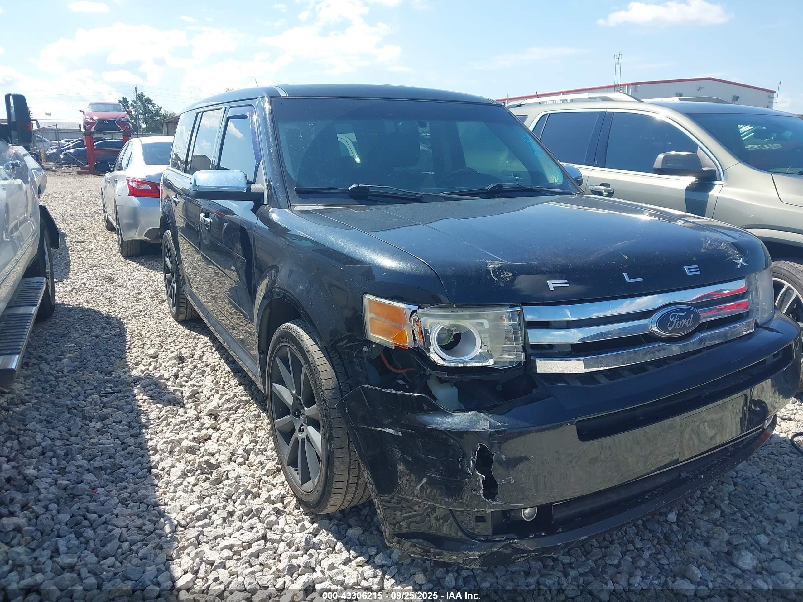 2010 Ford Flex Limited Black vin: 2FMGK5DC3ABA14173
