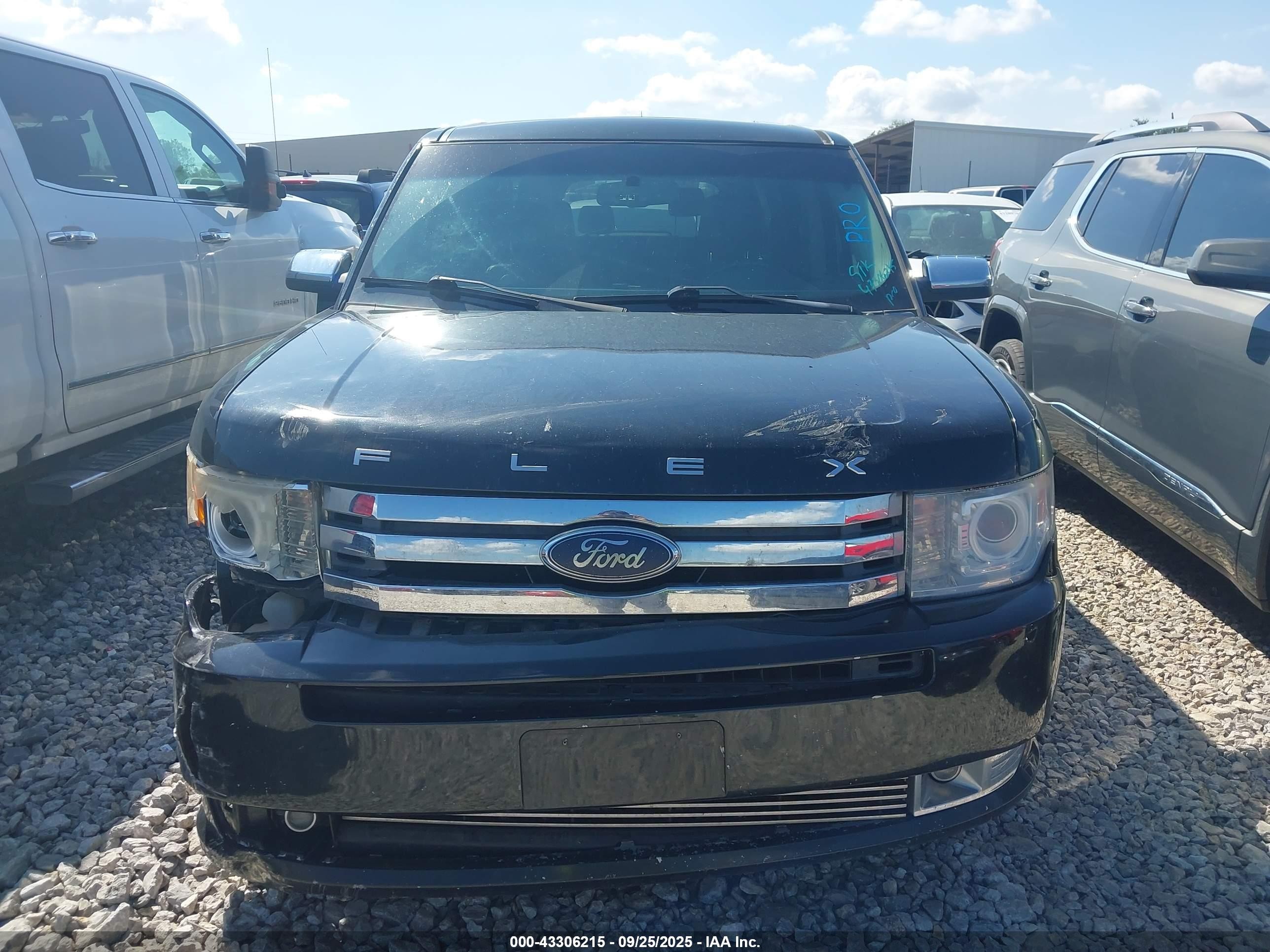 2010 Ford Flex Limited Black vin: 2FMGK5DC3ABA14173