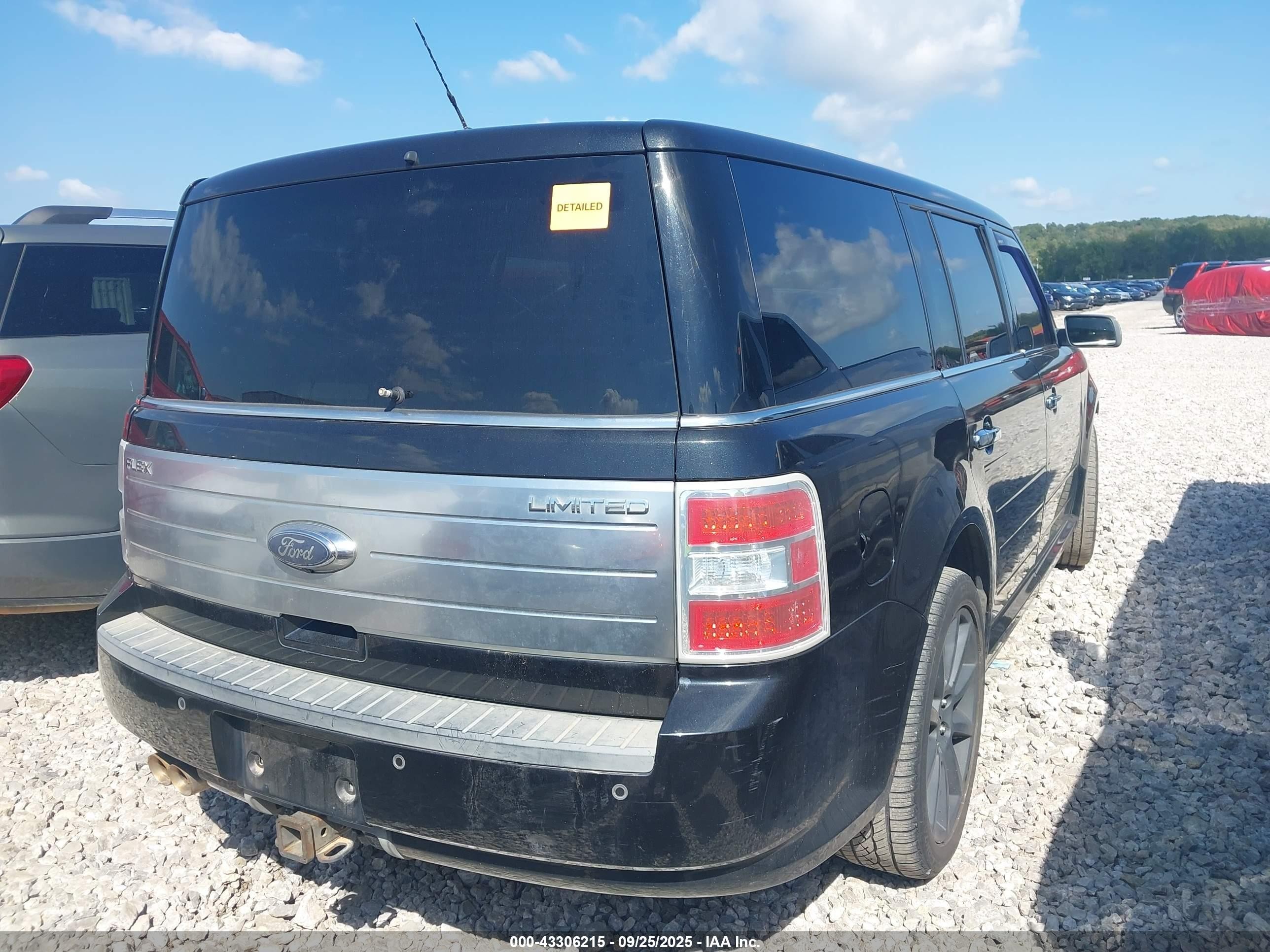 2010 Ford Flex Limited Black vin: 2FMGK5DC3ABA14173