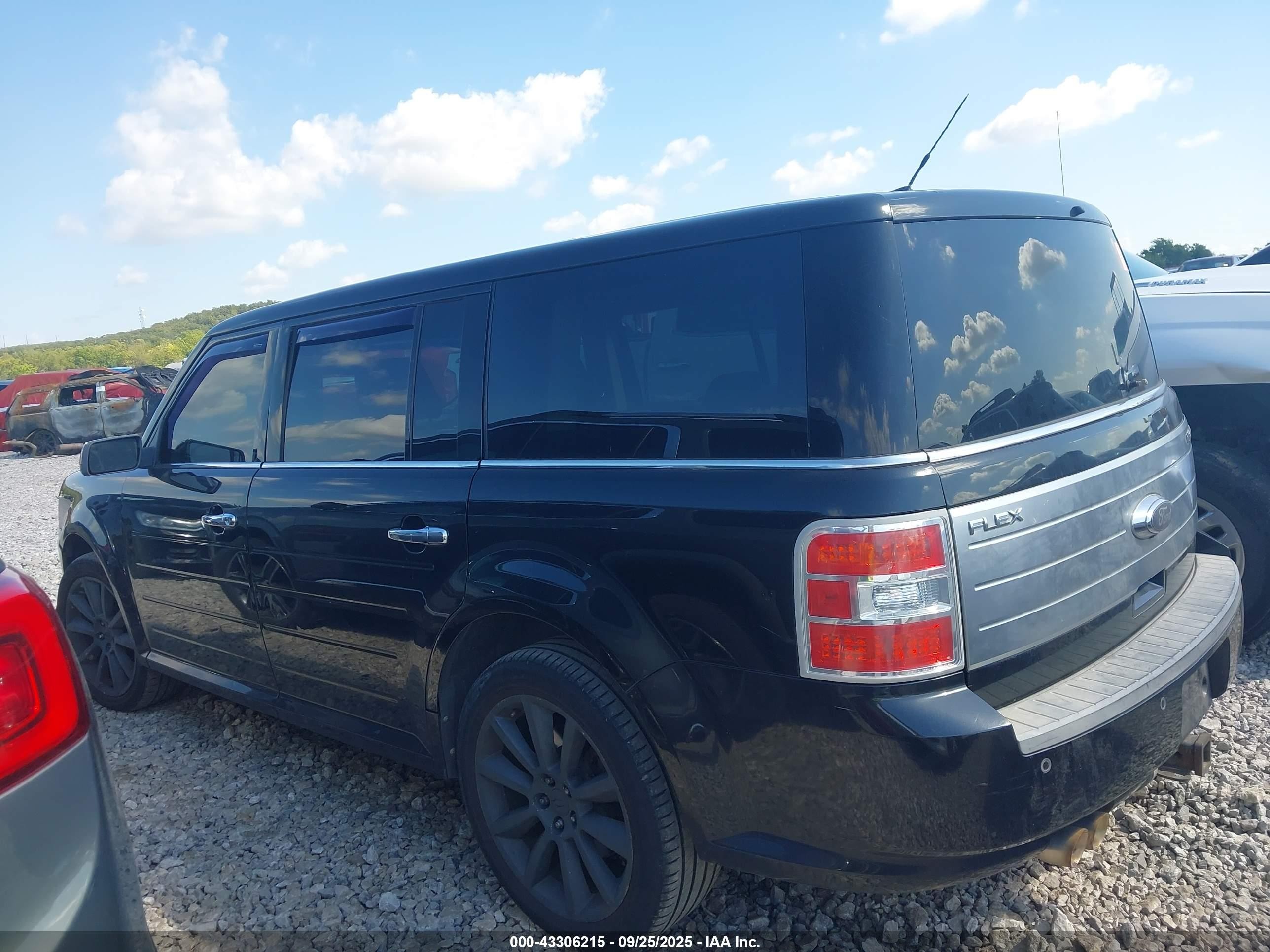 2010 Ford Flex Limited Black vin: 2FMGK5DC3ABA14173