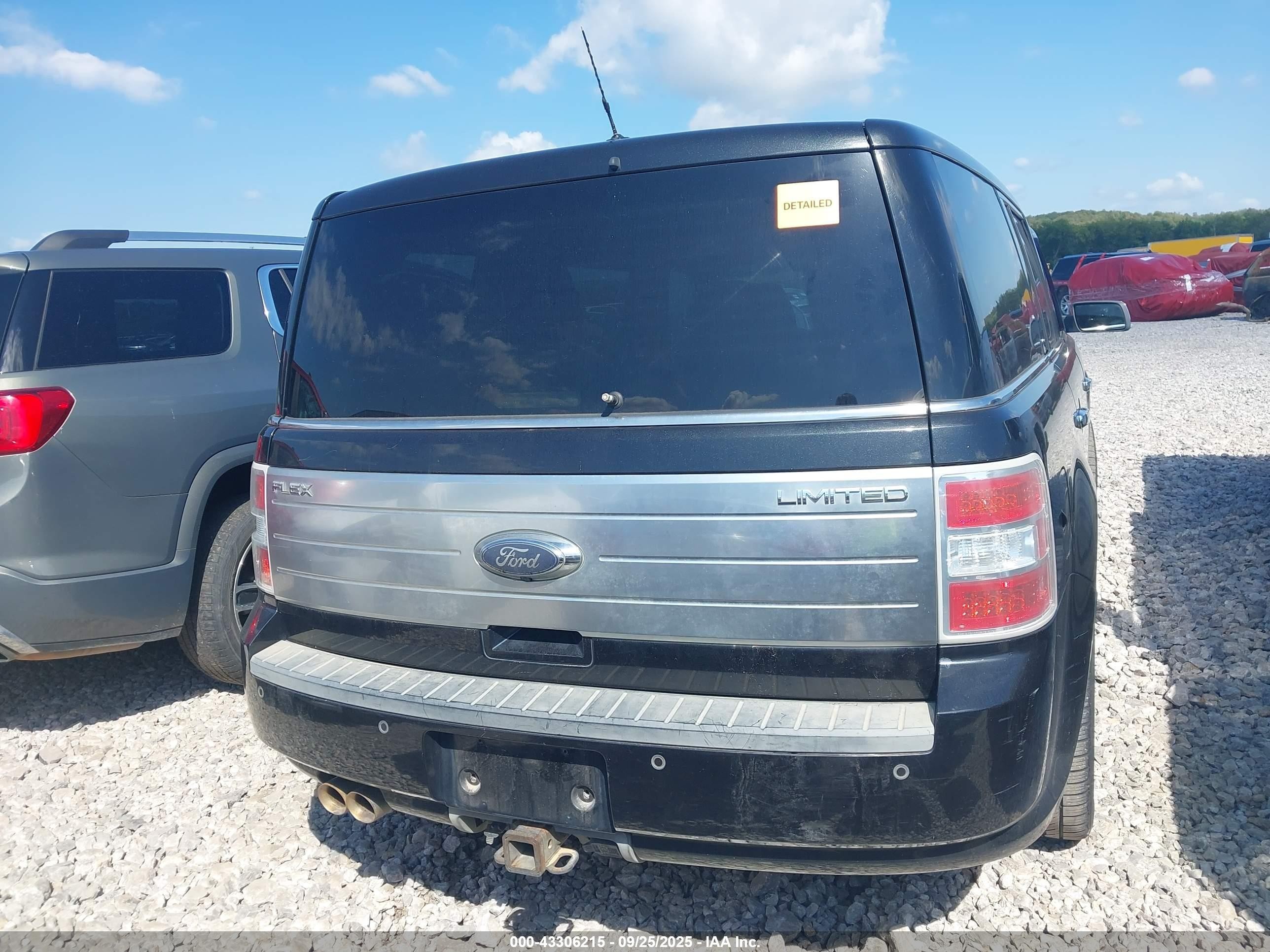 2010 Ford Flex Limited Black vin: 2FMGK5DC3ABA14173