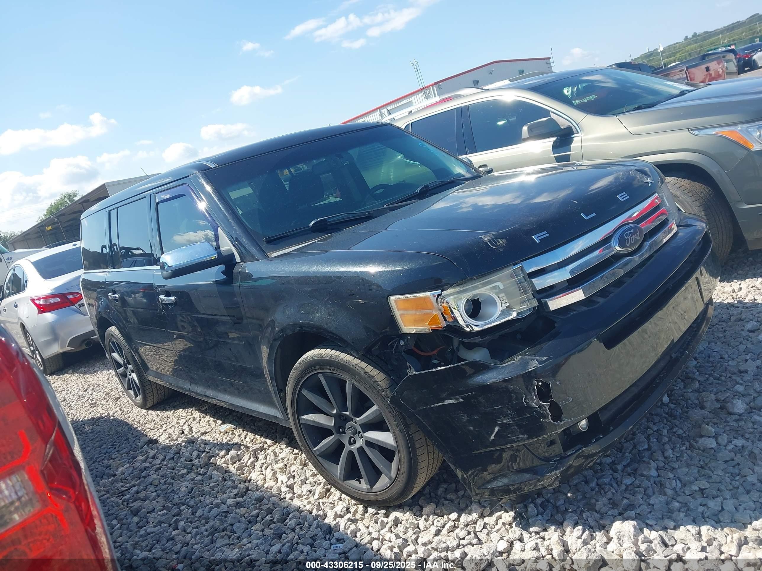 2010 Ford Flex Limited Black vin: 2FMGK5DC3ABA14173