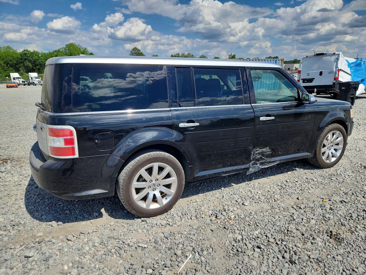2010 Ford Flex Limited Черный vin: 2FMGK5DC3ABB18114