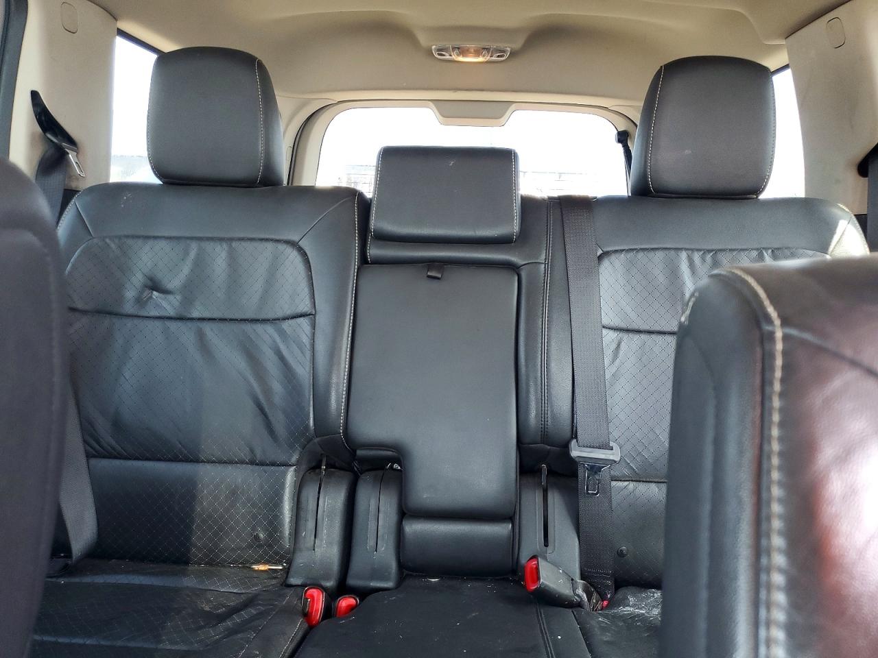 2012 Ford Flex Limited White vin: 2FMGK5DC3CBD01919