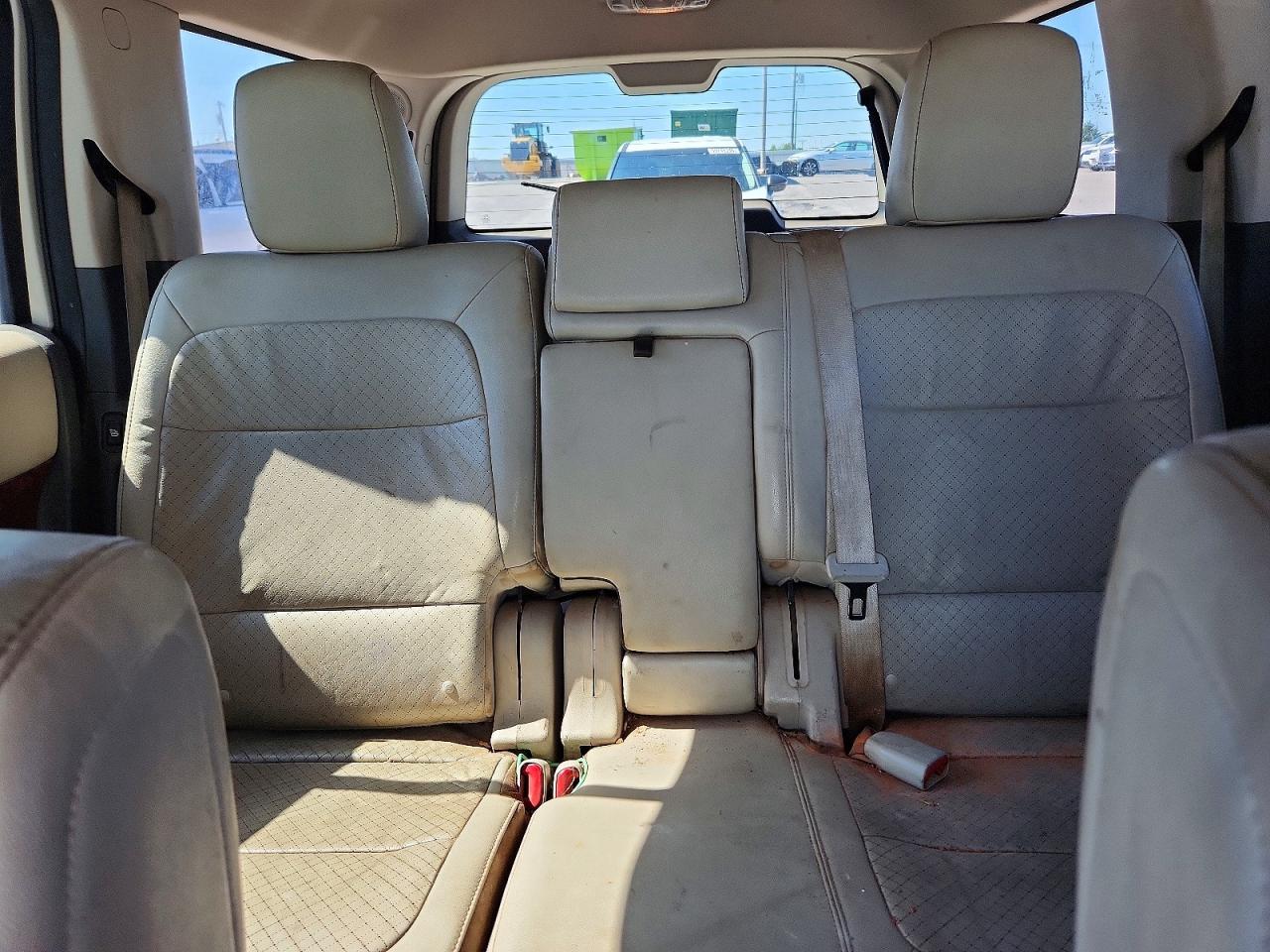 2012 Ford Flex Limited White vin: 2FMGK5DC3CBD03430