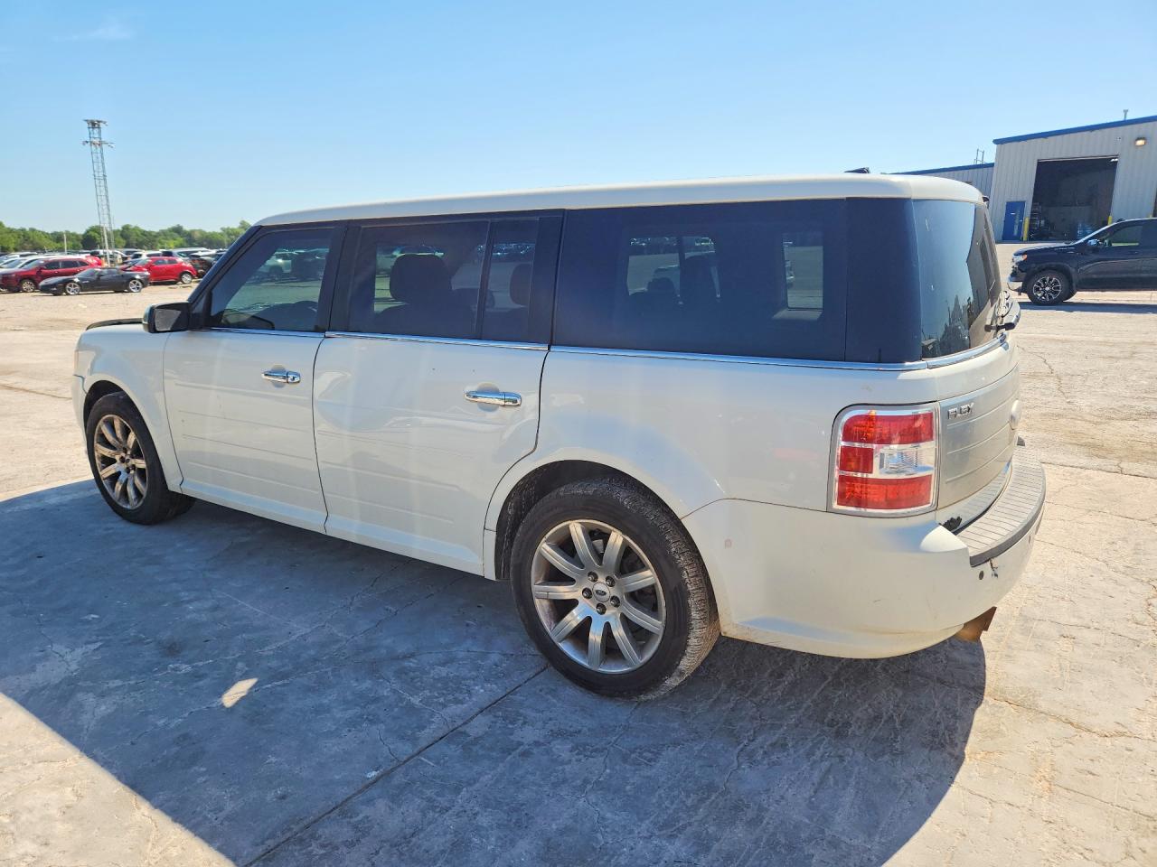 2012 Ford Flex Limited White vin: 2FMGK5DC3CBD03430