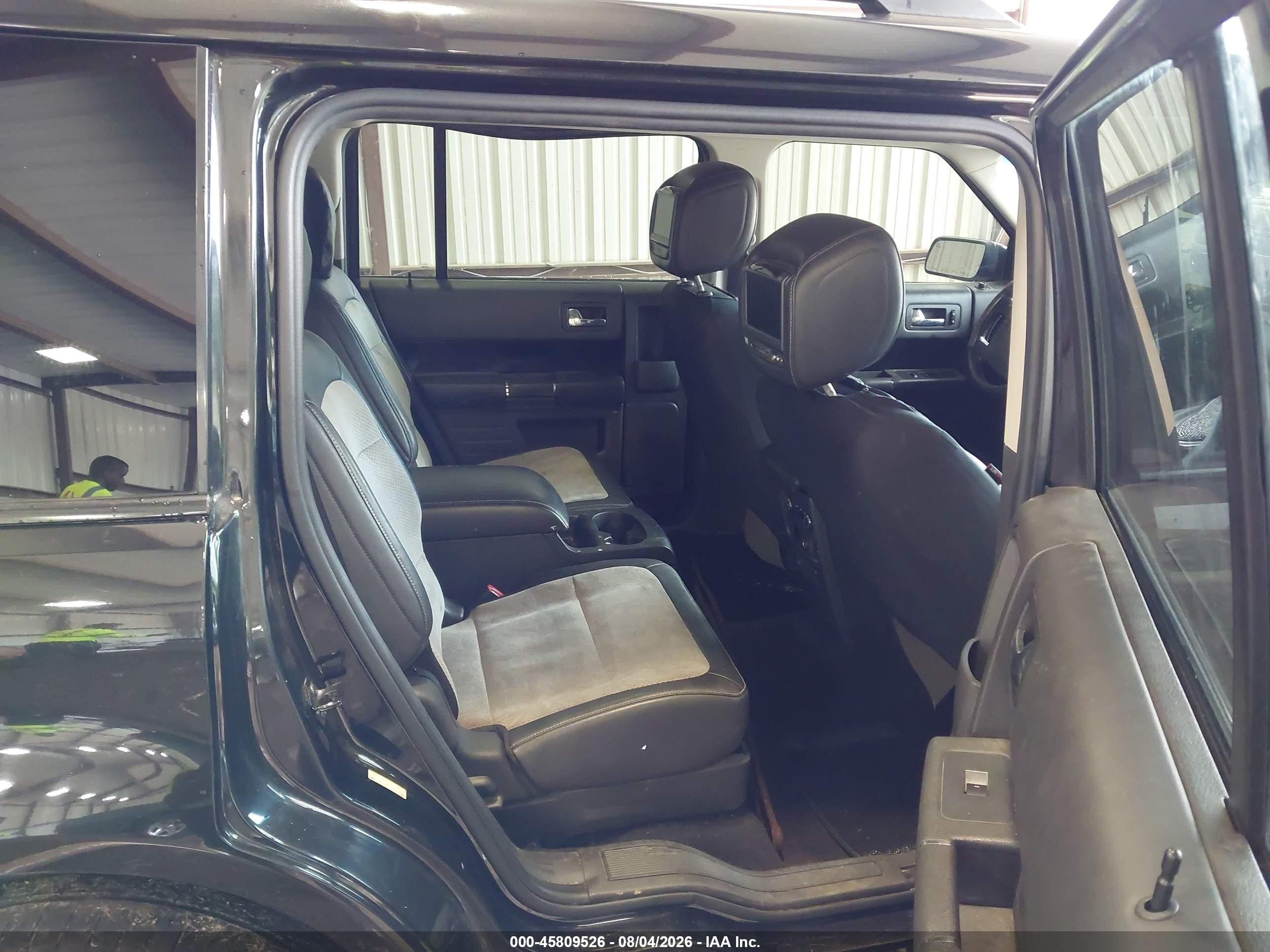 2012 Ford Flex Titanium Black vin: 2FMGK5DC3CBD12256