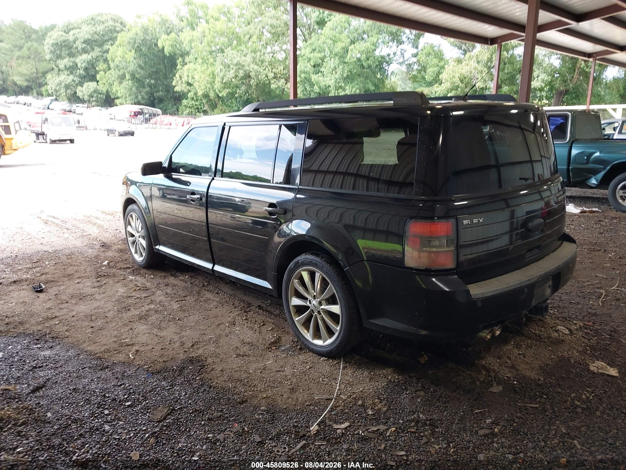 2012 Ford Flex Titanium Black vin: 2FMGK5DC3CBD12256