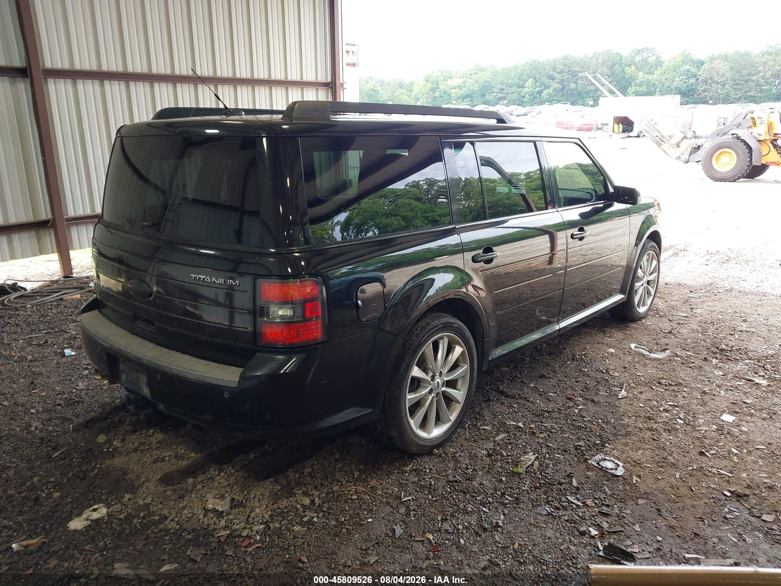 2012 Ford Flex Titanium Black vin: 2FMGK5DC3CBD12256