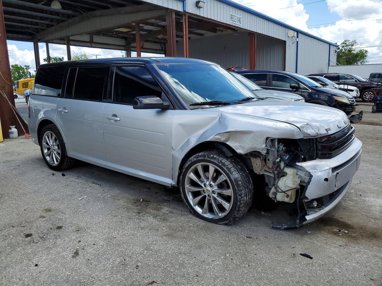 2012 Ford Flex Limited Silver vin: 2FMGK5DC3CBD14444