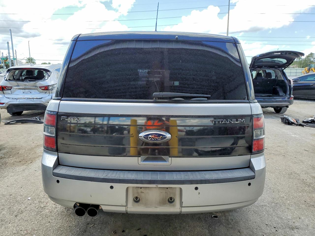 2012 Ford Flex Limited Silver vin: 2FMGK5DC3CBD14444